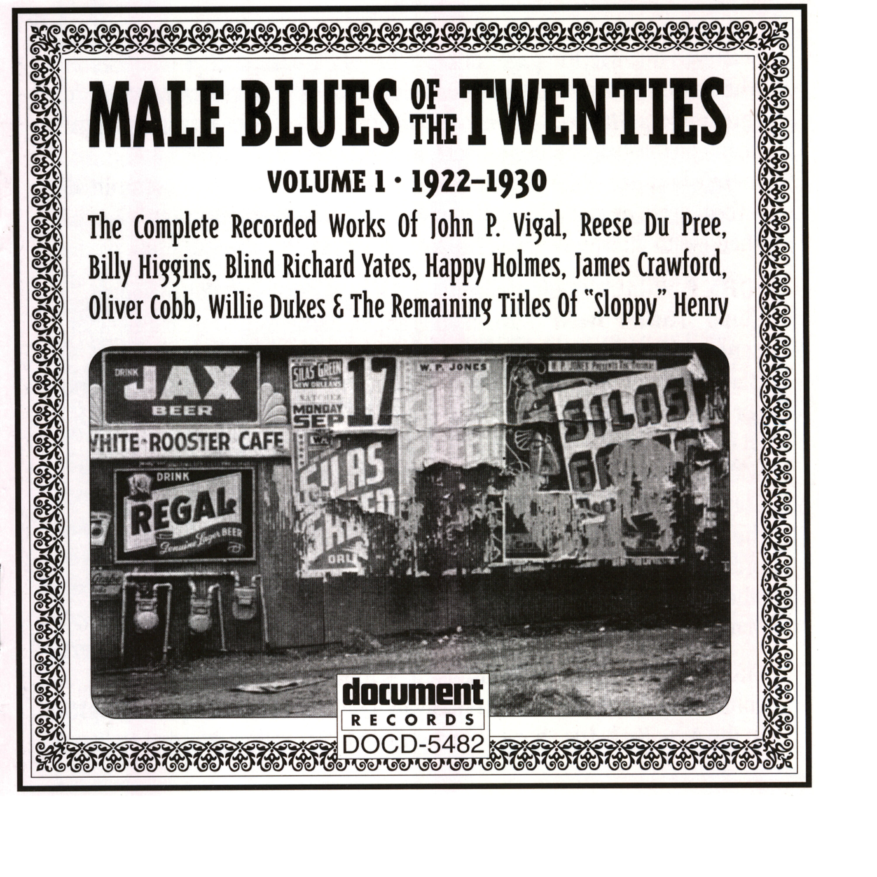 Blind Richard Yates - Sore Bunion Blues (GEX 578)
