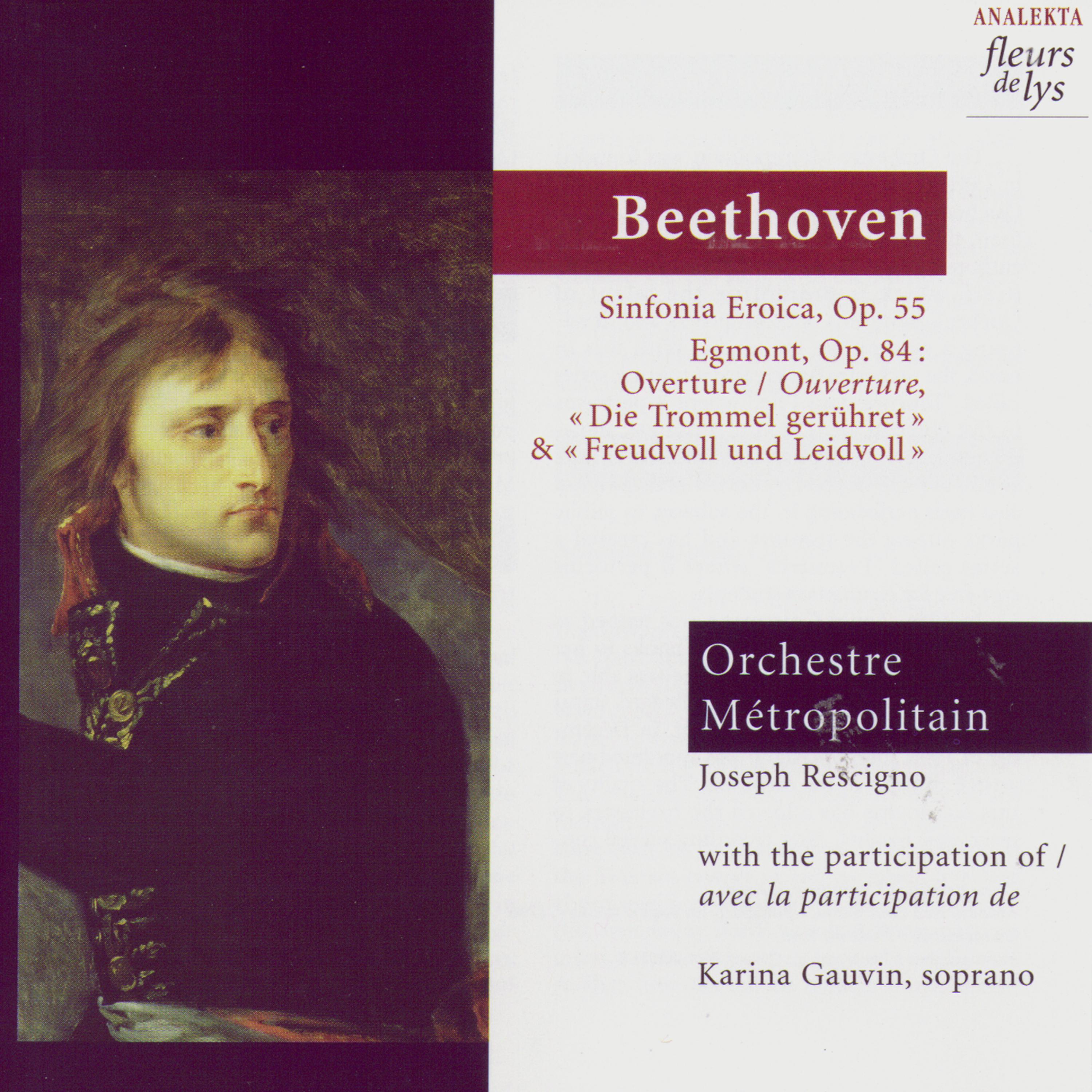 Постер альбома Symphonie Eroïca Op.55, Egmont Op.84 (Overture)
