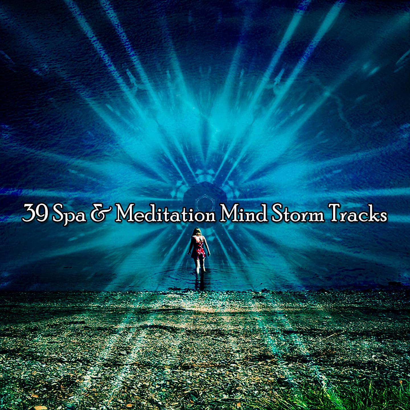 Постер альбома 39 треков Mind Storm для спа и медитации