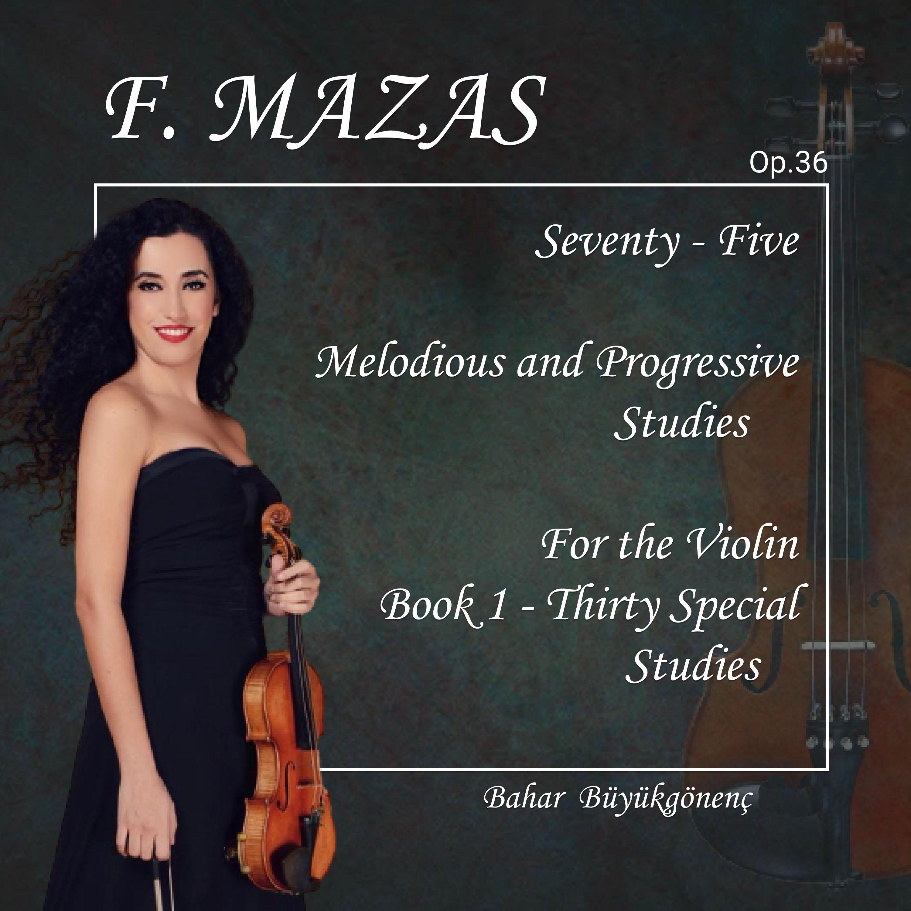 Постер альбома F.Mazas: Seventy-Five, Op. 36