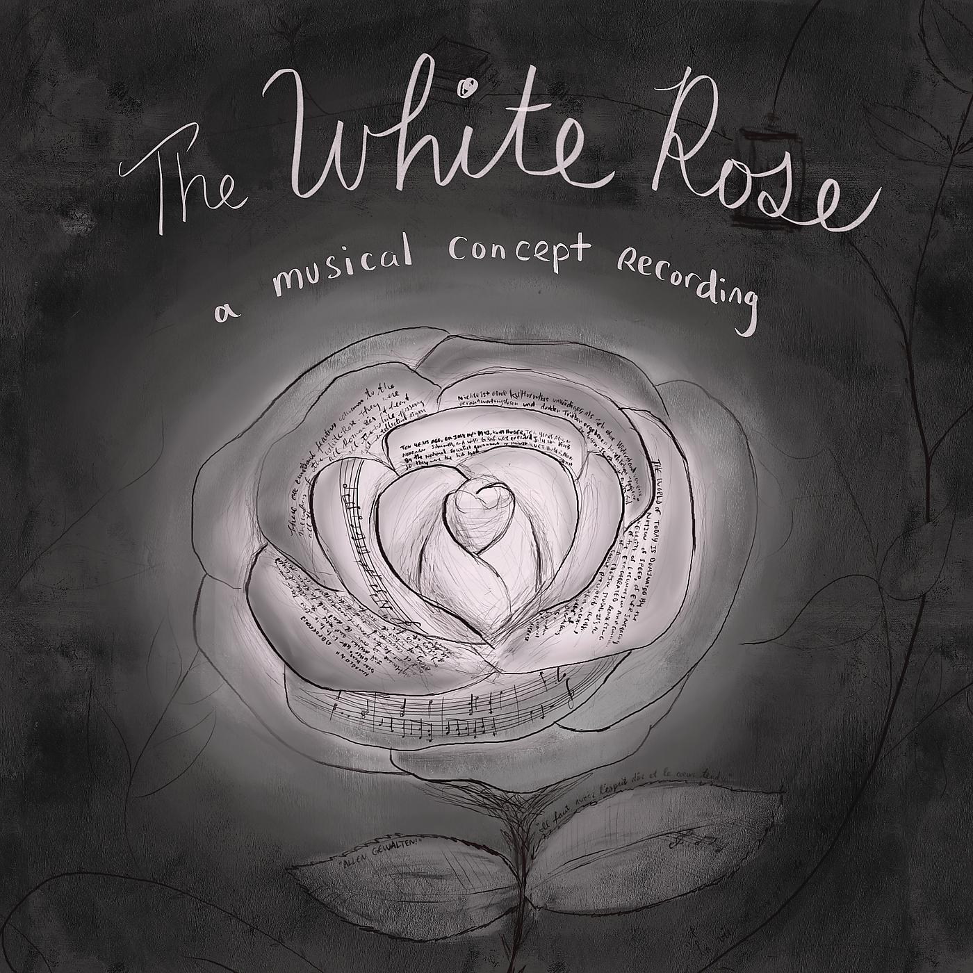 Постер альбома The White Rose: A Musical Concept Recording