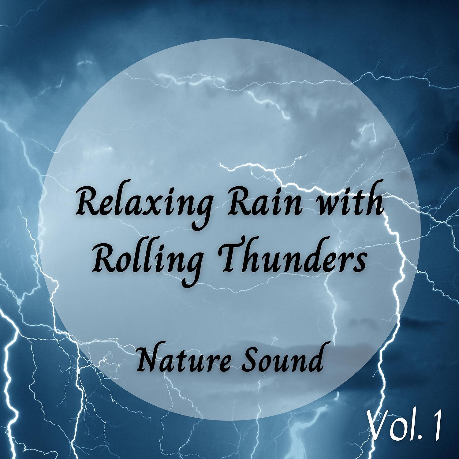 Постер альбома Nature Sound: Relaxing Rain with Rolling Thunders Vol. 1