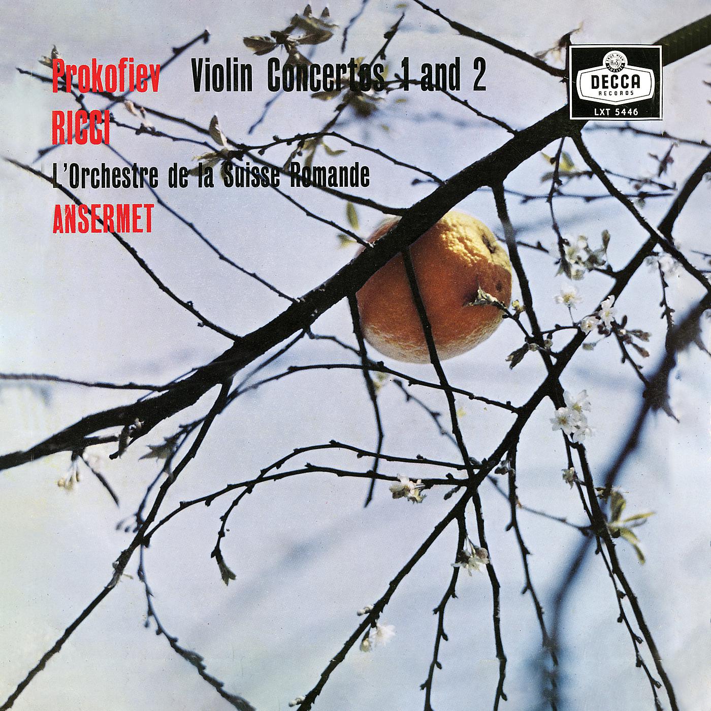 Постер альбома Prokofiev: Violin Concerto No. 1;  Violin Concerto No. 2