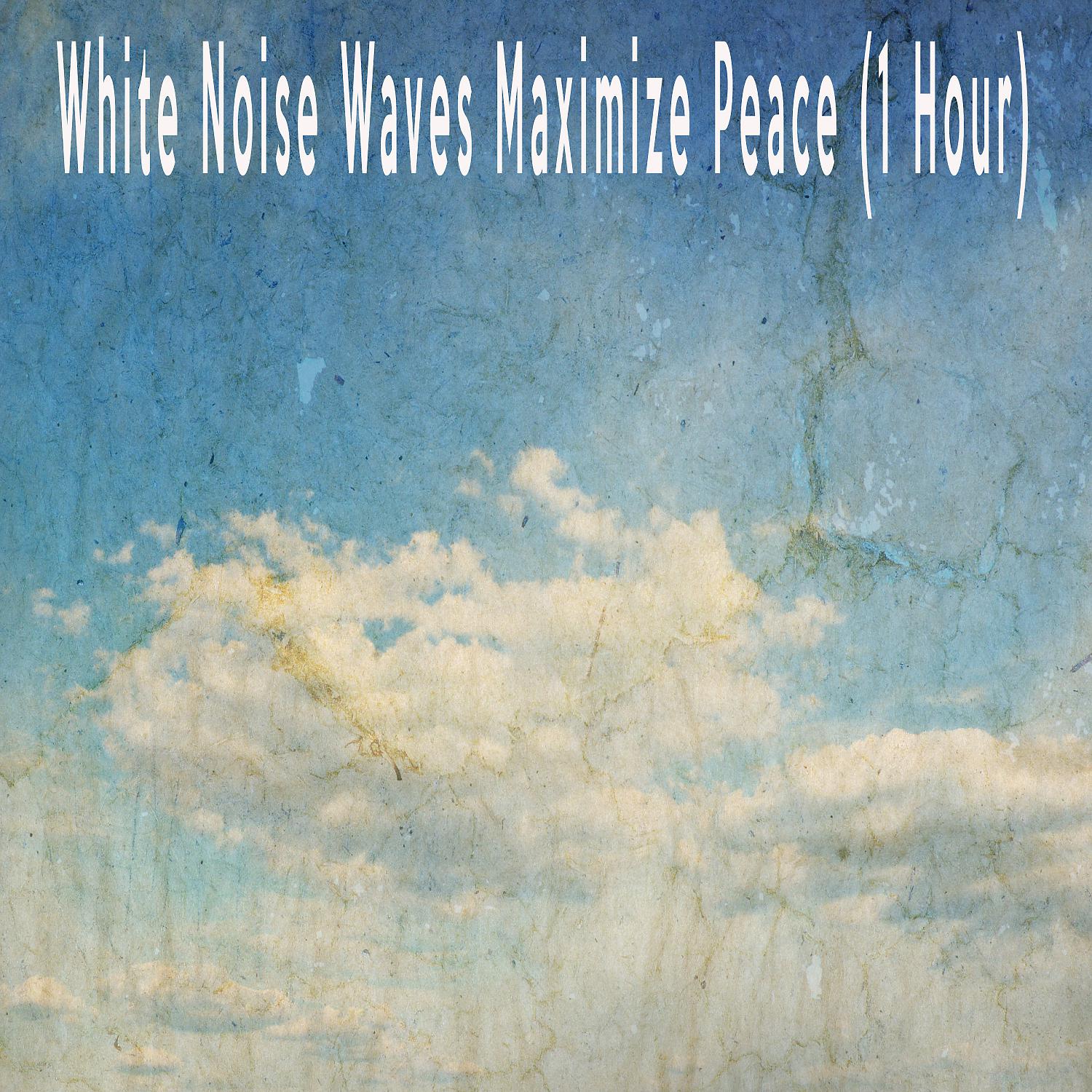 Постер альбома White Noise Waves Maximize Peace (1 Hour)
