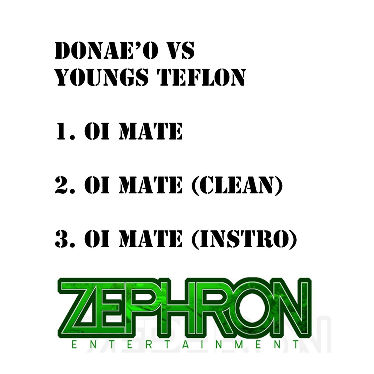 Donaeo - Oi Mate (Donaeo vs. Youngs Teflon) [Instrumental]