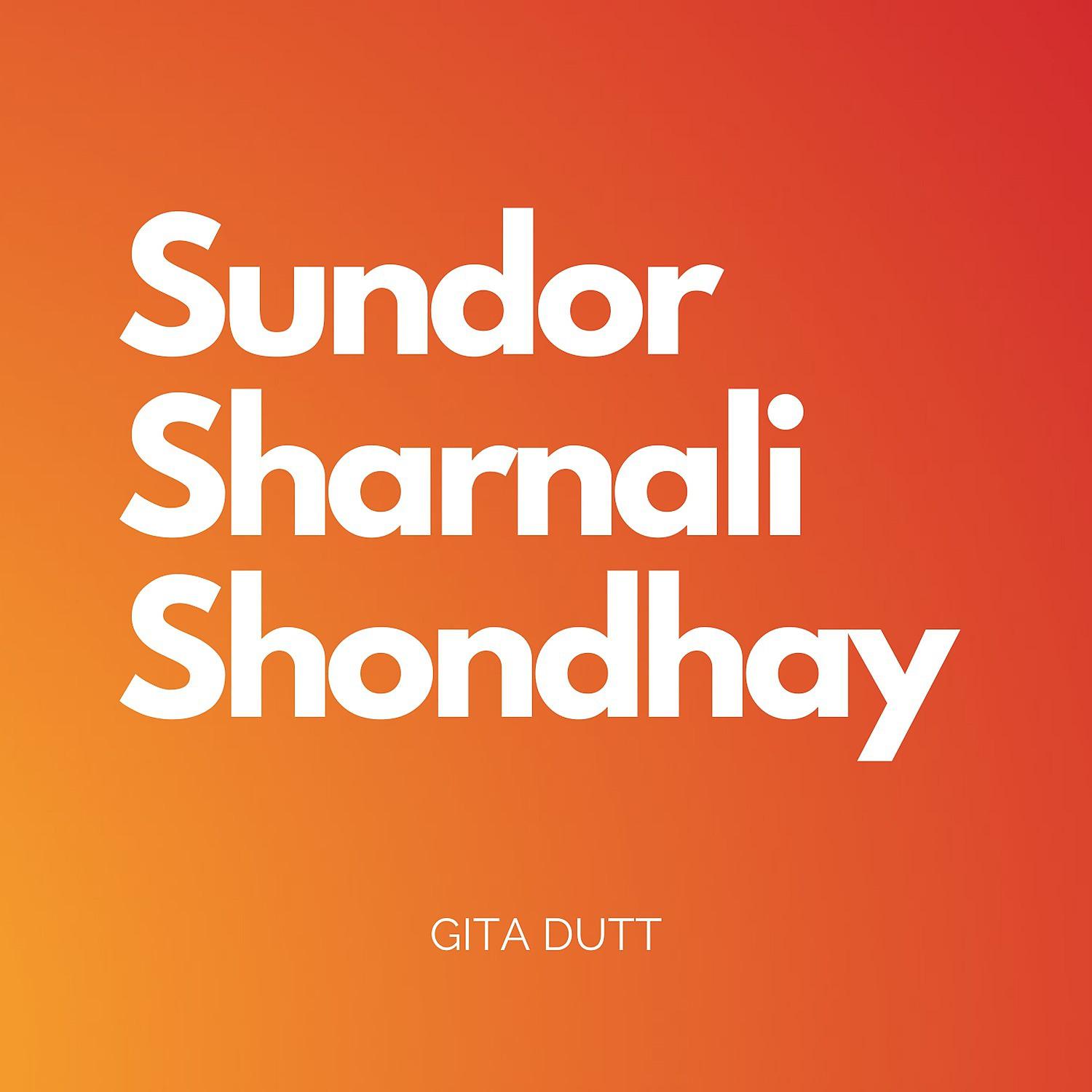 Постер альбома Ei Sundor Sharnali Shondhay