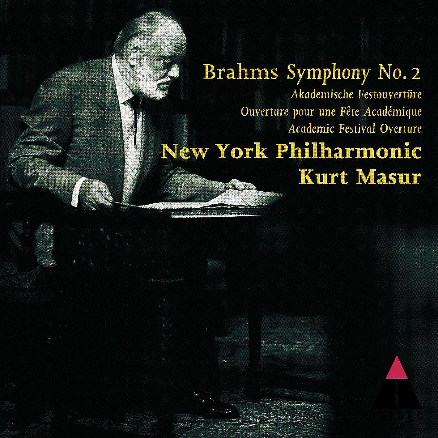 Постер альбома Brahms: Symphony No.2 & Academic Festival Overture