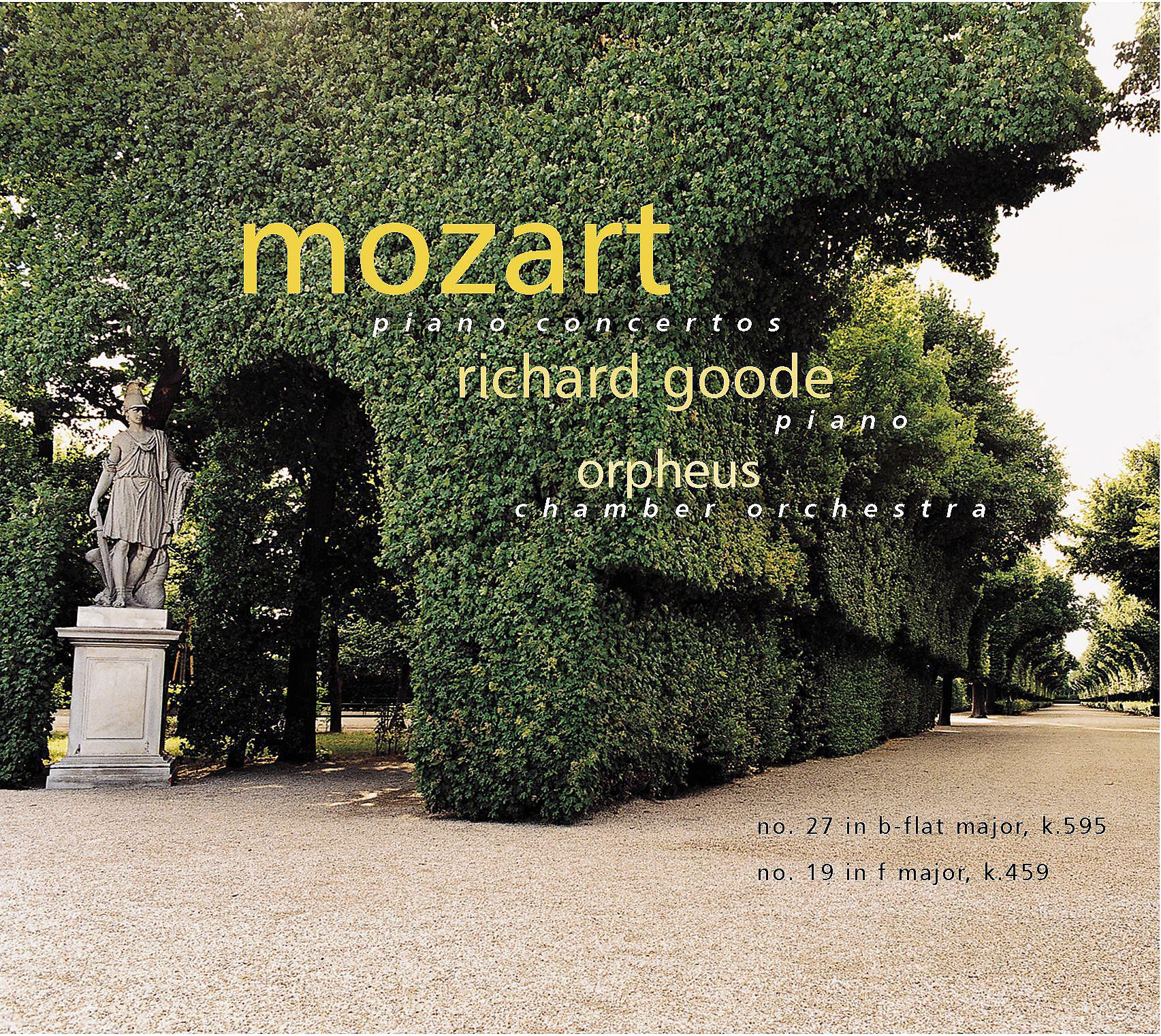 Постер альбома Mozart Piano Concertos: No. 27 in b-flat Major, K. 595; No. 19 in F Major, K. 459