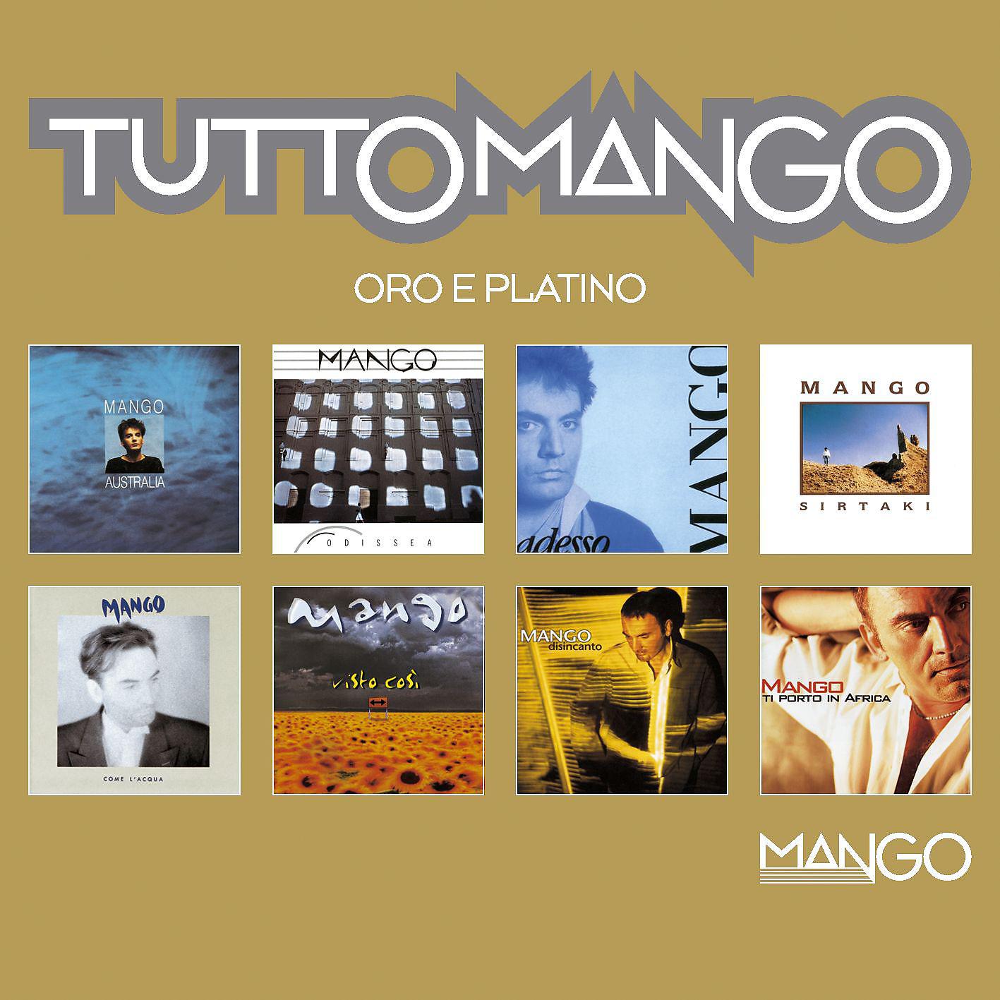 Постер альбома Tutto Mango: Oro e Platino