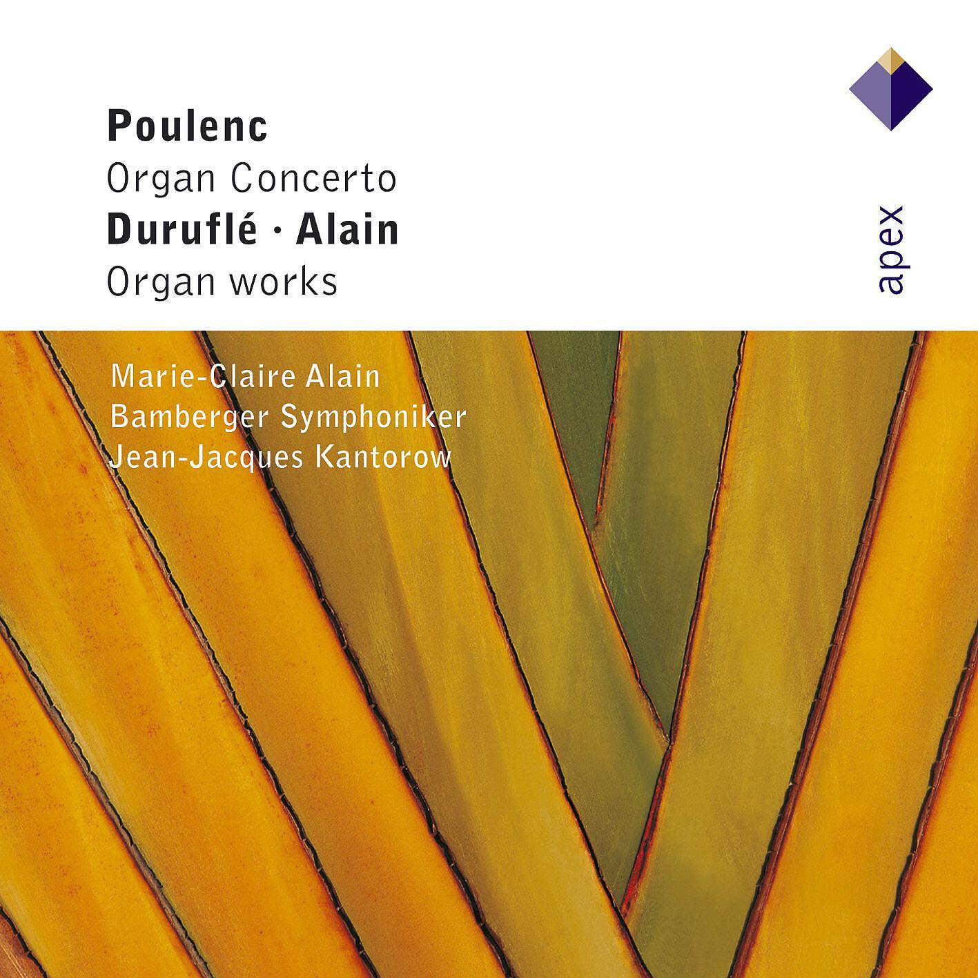 Marie-Claire Alain - Alain : Sarabande for Organ, String Quintet & Timpani