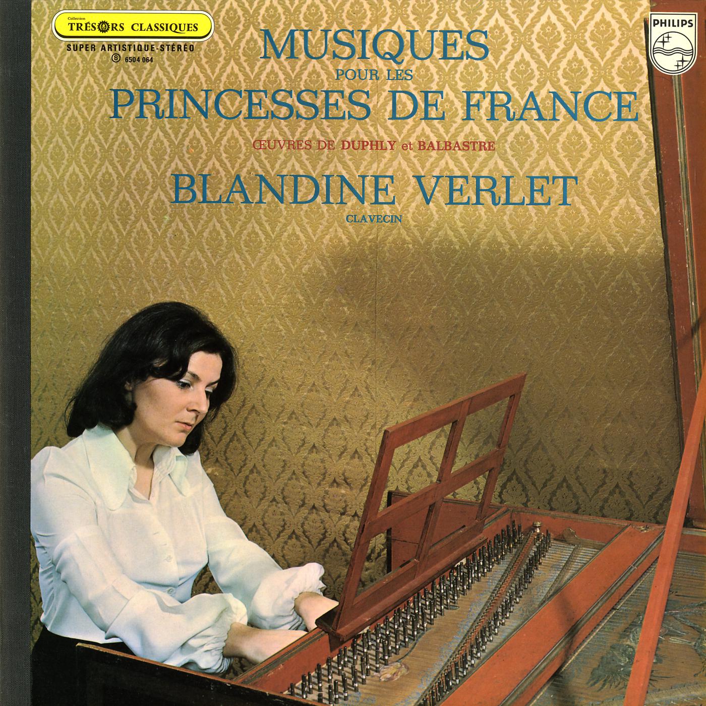 Постер альбома Duphly, Balbastre: Musiques pour les Princesses de France