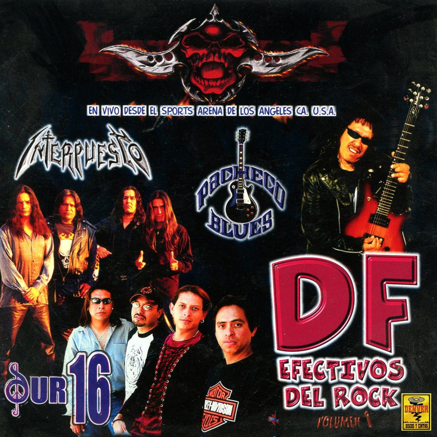 Постер альбома D.F Efectivos del Rock, Vol. 1