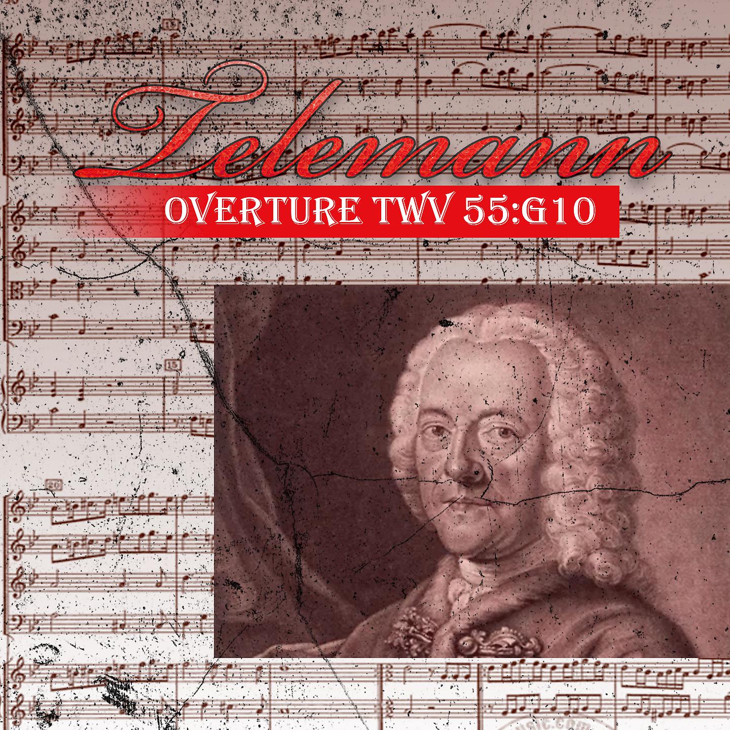 Постер альбома Telemann, Overture TWV 55:G10