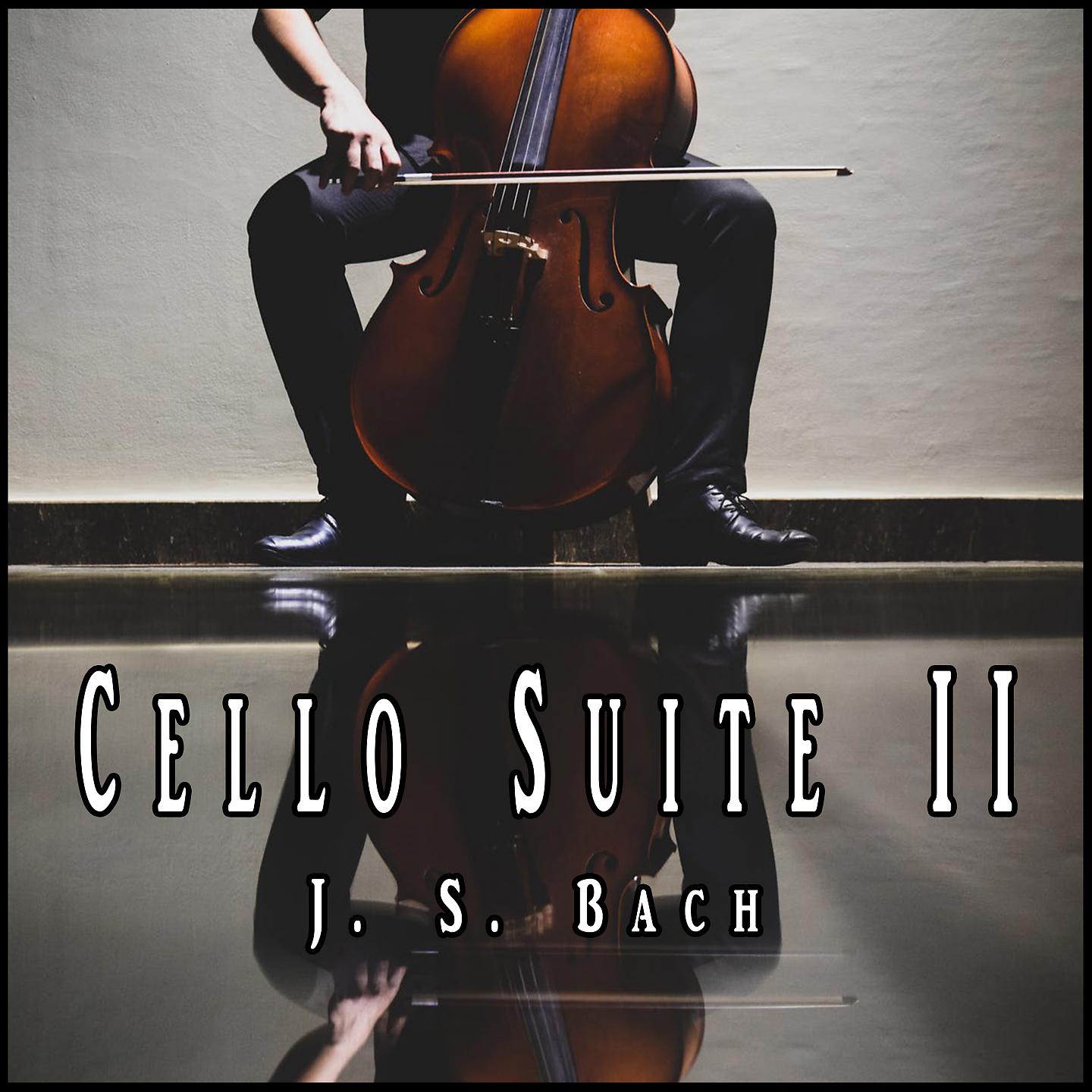 Johann Sebastian Bach, No Logo - Cello Suite II - BWV 1008 - Menuet I ноты