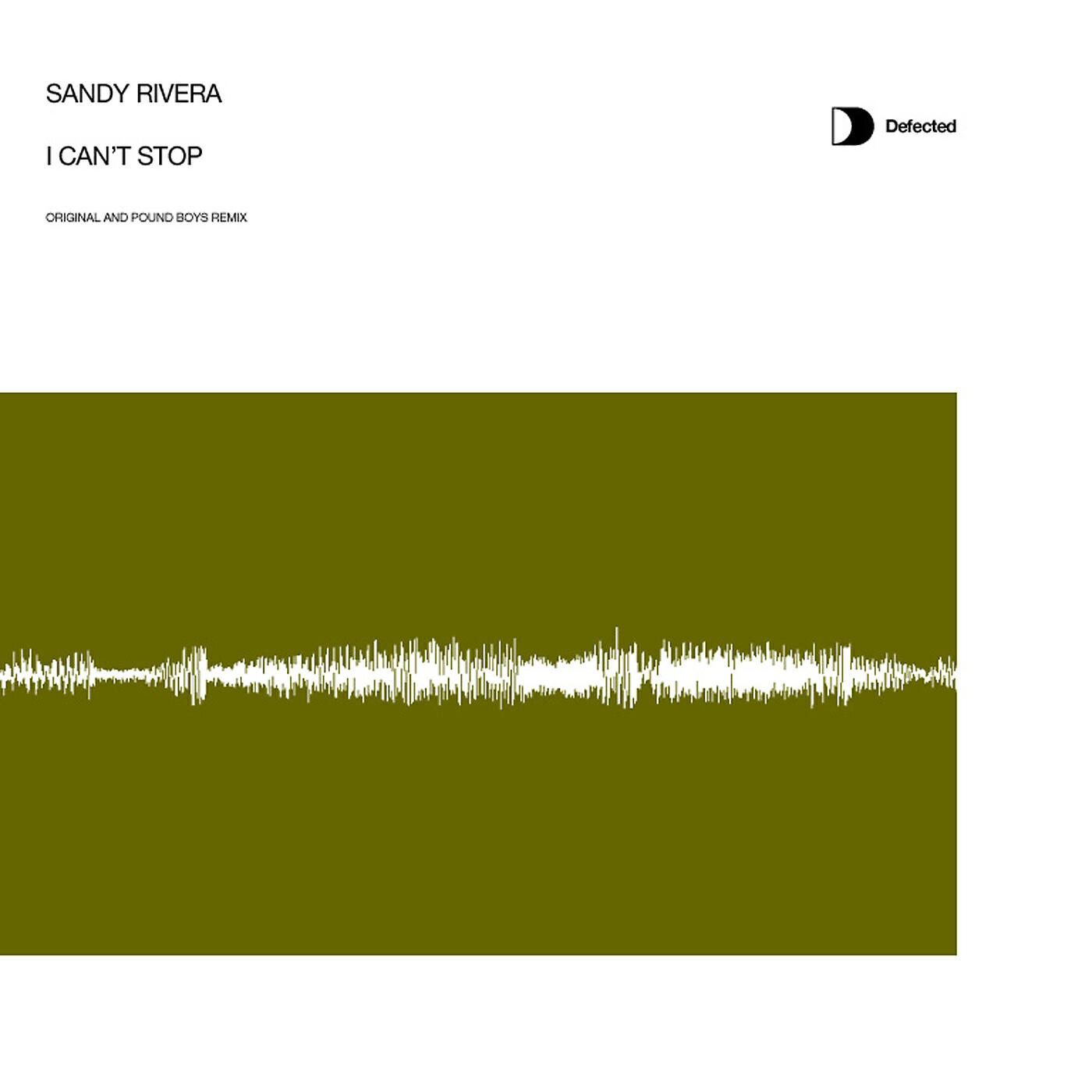 Sandy Rivera - I Can't Stop (The Lab Rat's Dubbin' Wit Sandy)