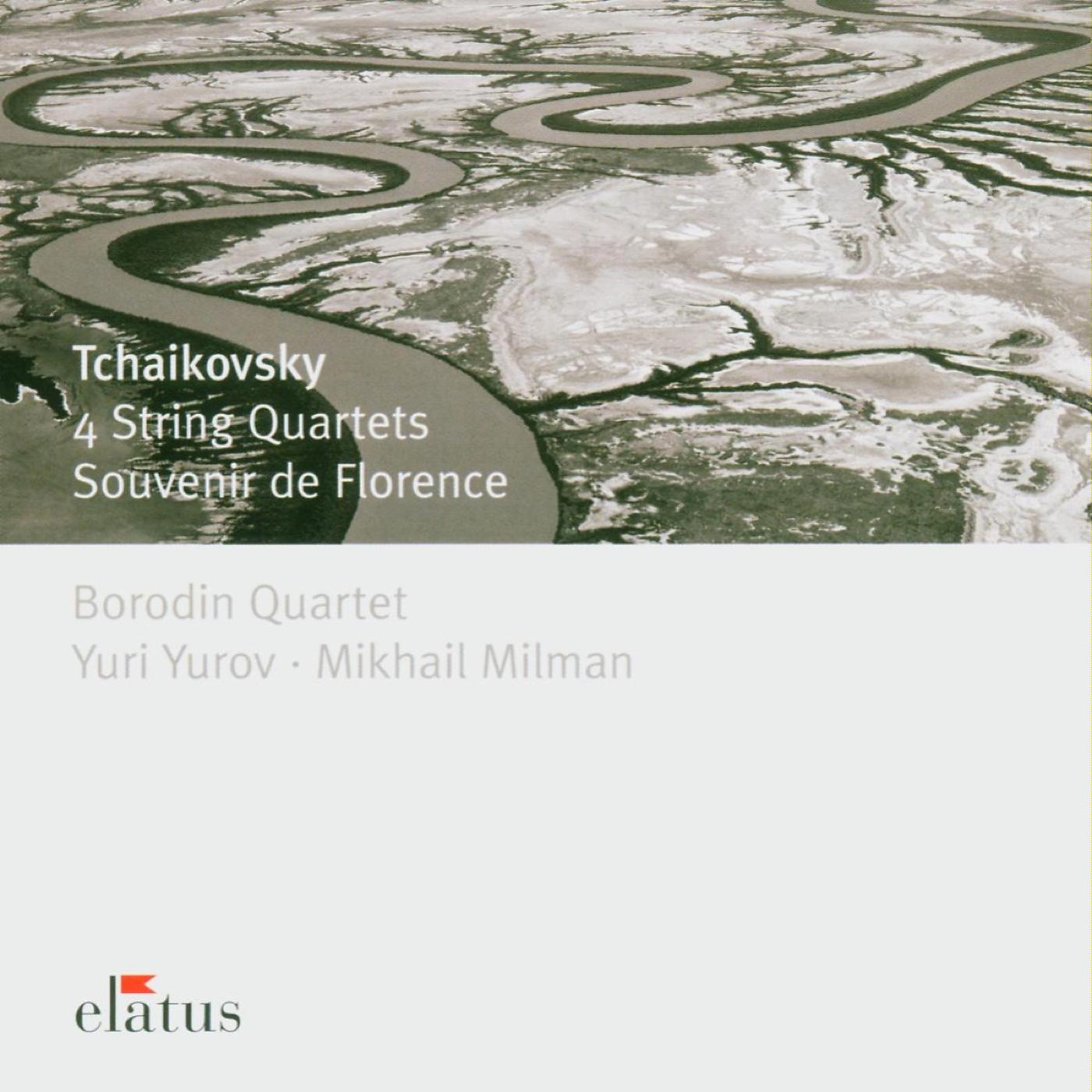 Постер альбома Tchaikovsky : 4 String Quartets & Souvenir de Florence  -  Elatus