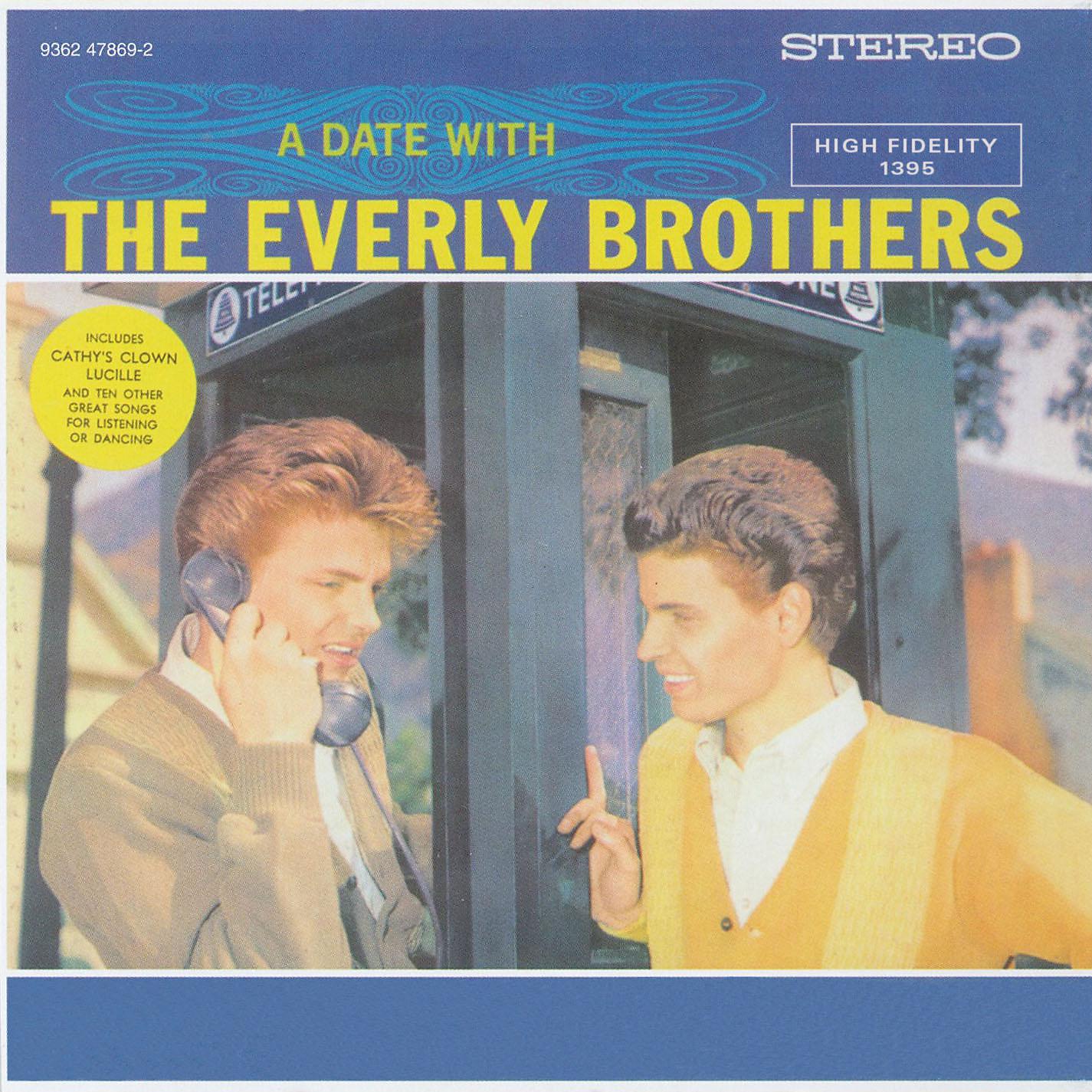 Постер альбома A Date with The Everly Brothers