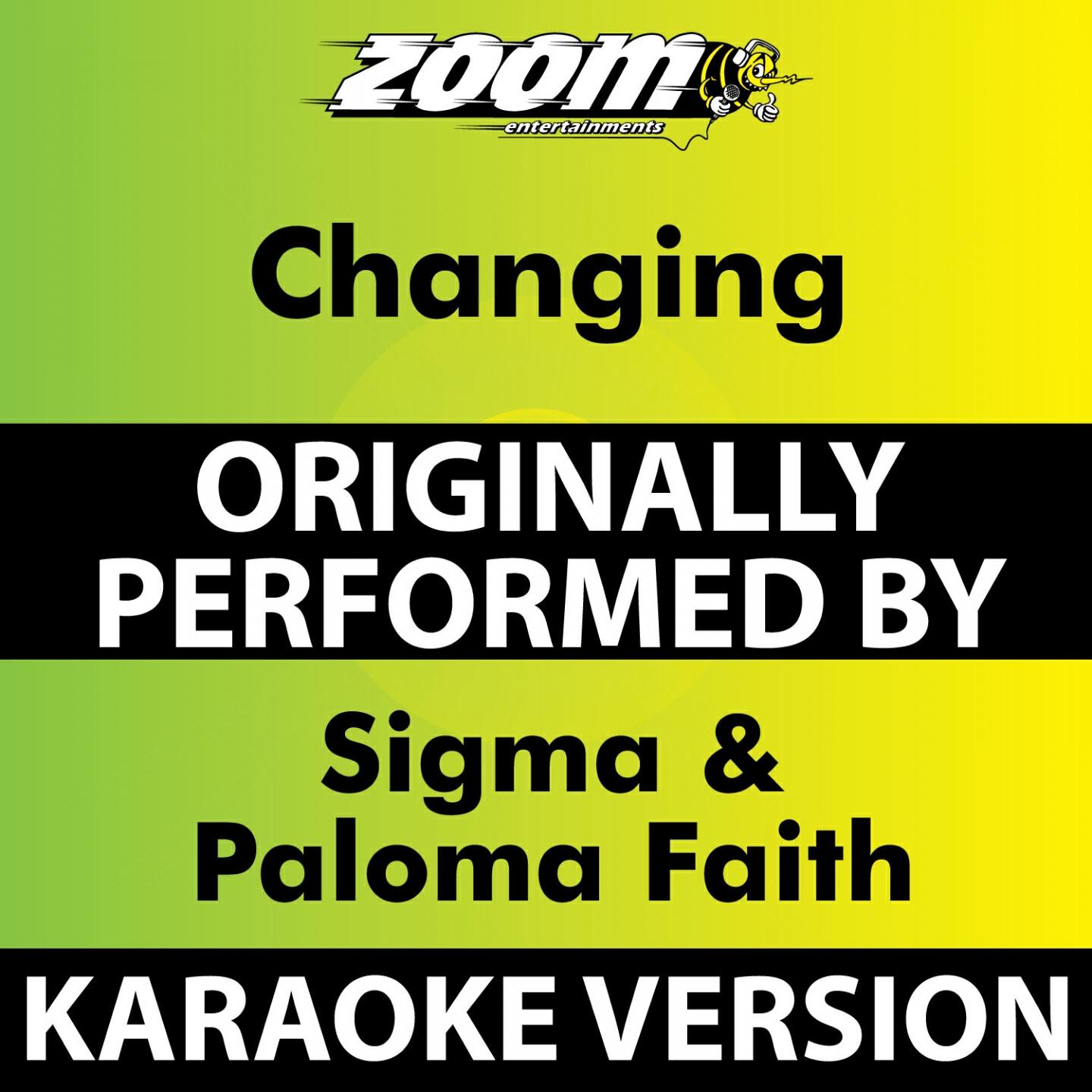 Zoom Karaoke - Changing (Karaoke Version) [Originally Performed By Sigma Feat. Paloma Faith]