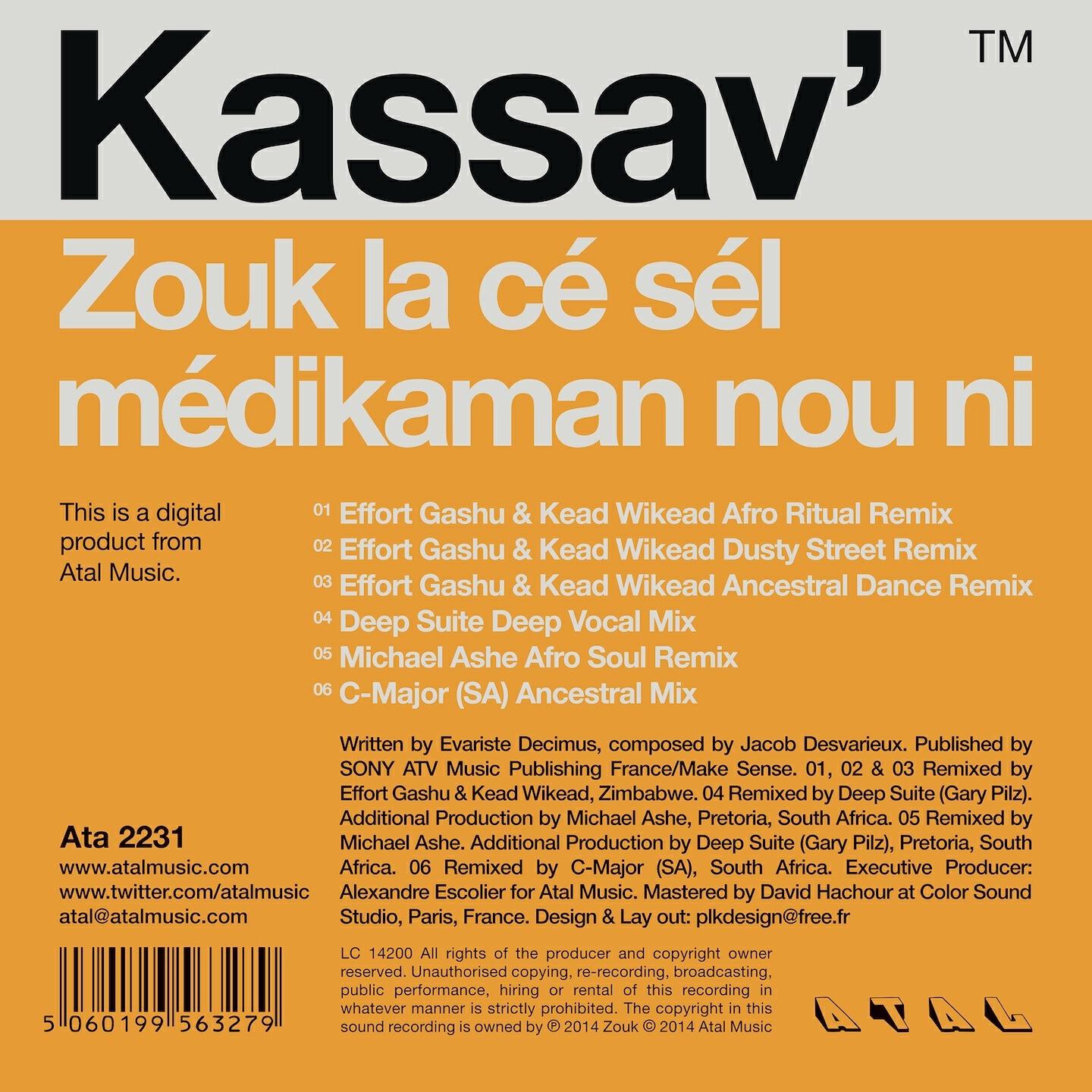 Kassav' - Zouk la cé sél médikaman nou ni (Effort Gashu & Kead Wikead Afro Ritual Remix)