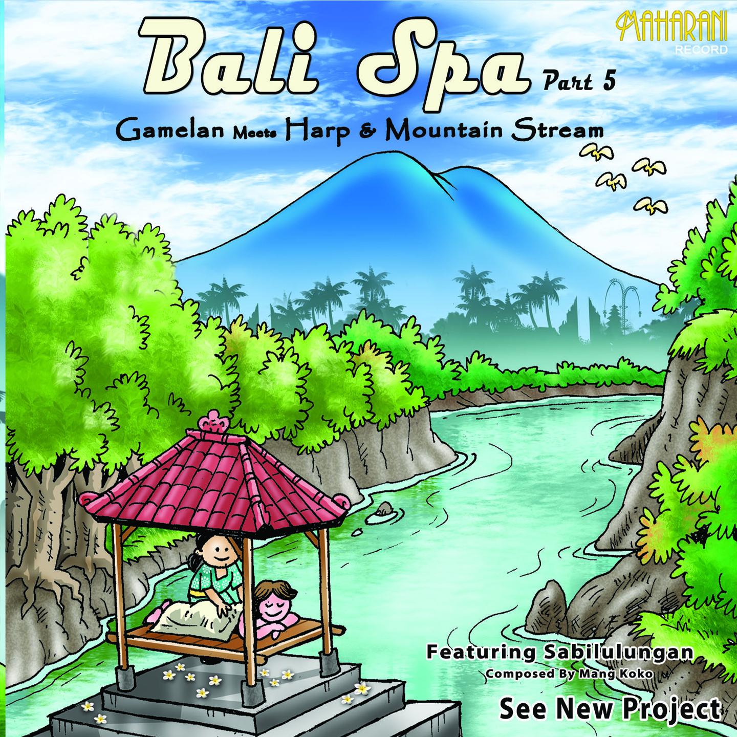 Постер альбома Bali Spa, Pt. 5: Gamelan Meets Harp & Mountain Stream