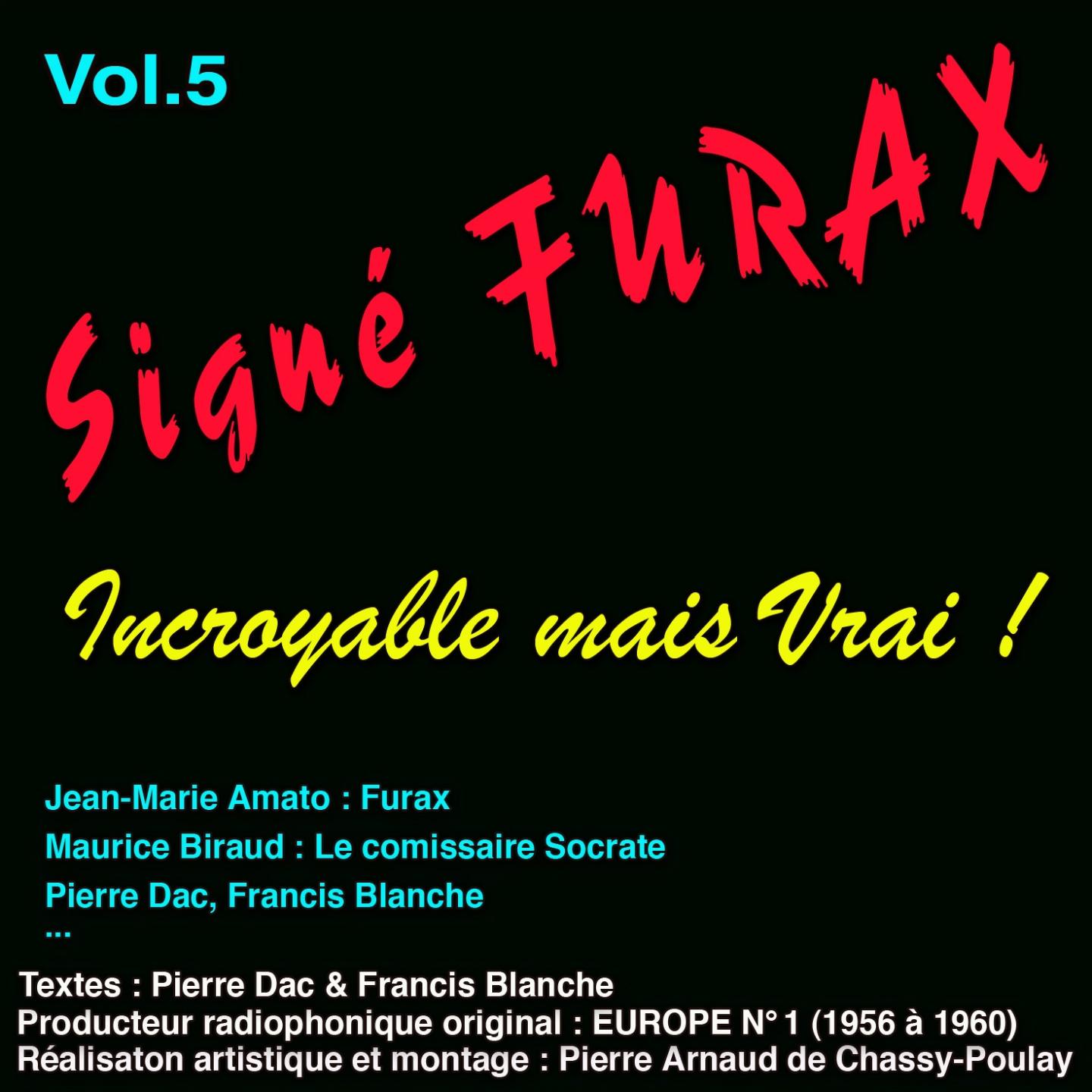 Постер альбома Signé Furax, vol. 5