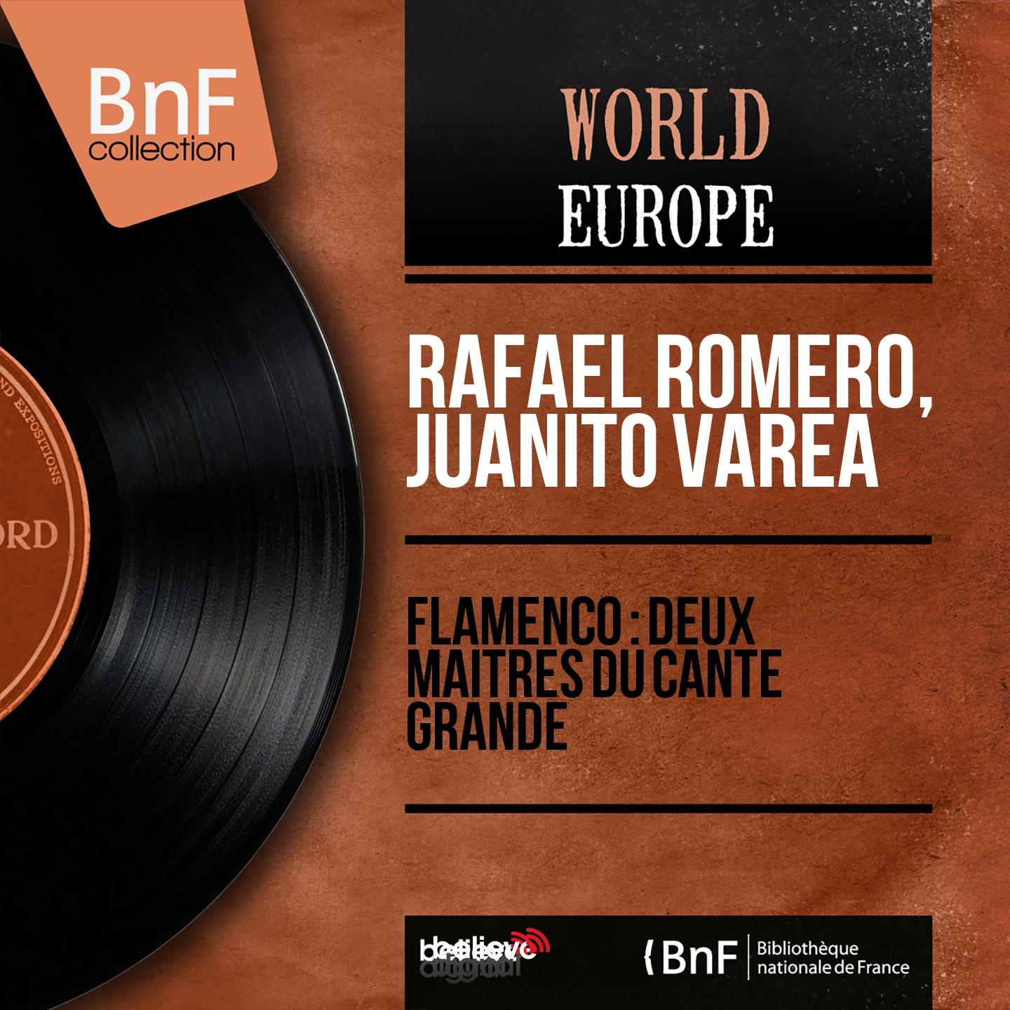 Постер альбома Flamenco : deux maîtres du Cante Grande (Stereo Version)