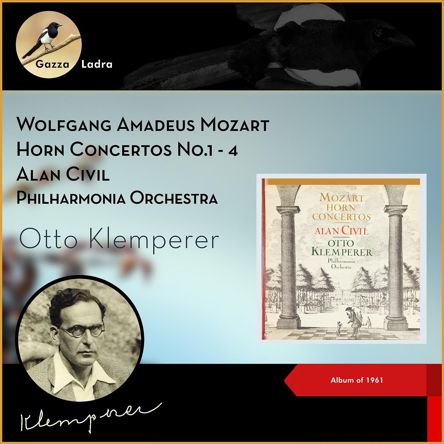 Постер альбома Wolfgang Amadeus Mozart: Horn Concertos No. 1 - 4