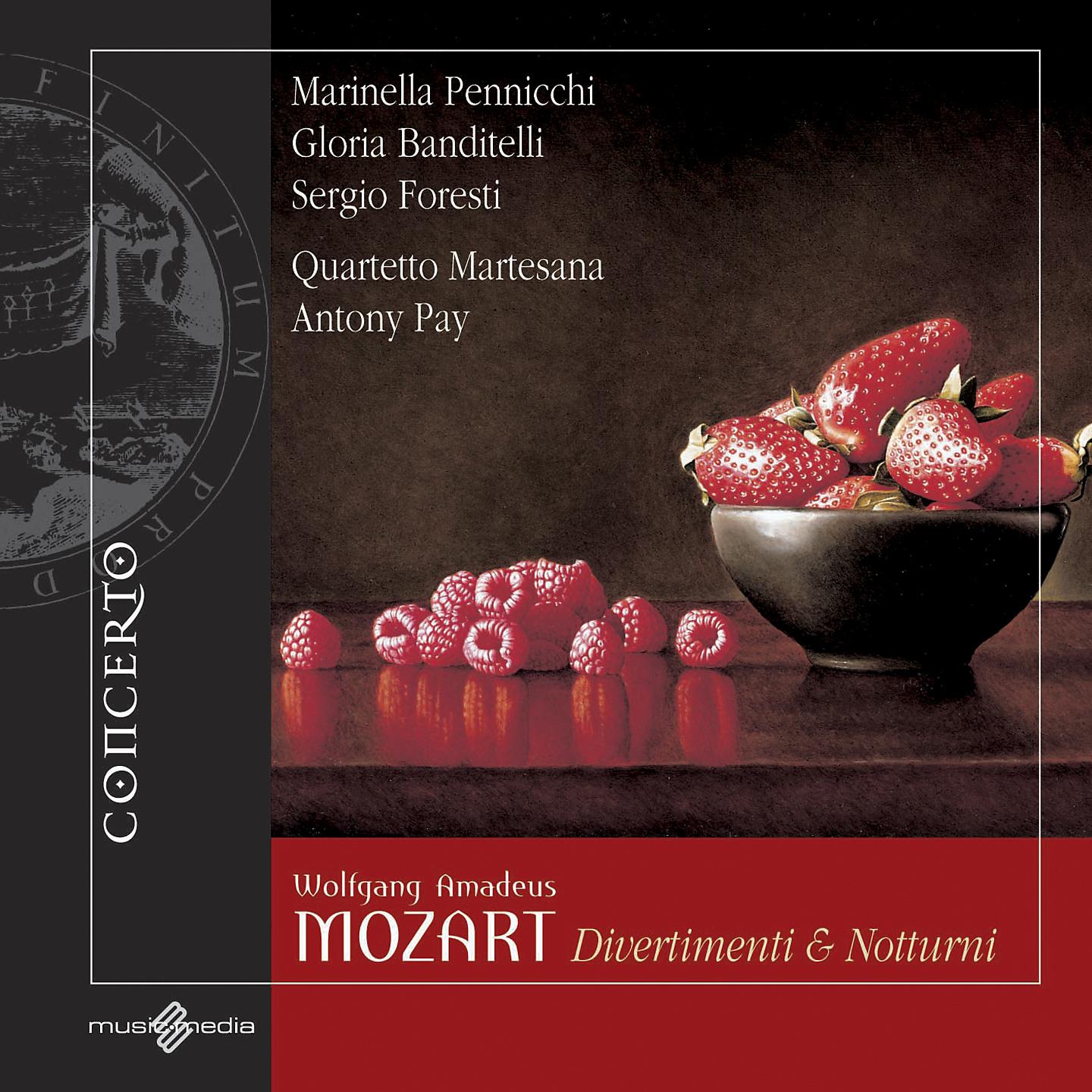 Постер альбома Mozart: Divertimenti & Notturni