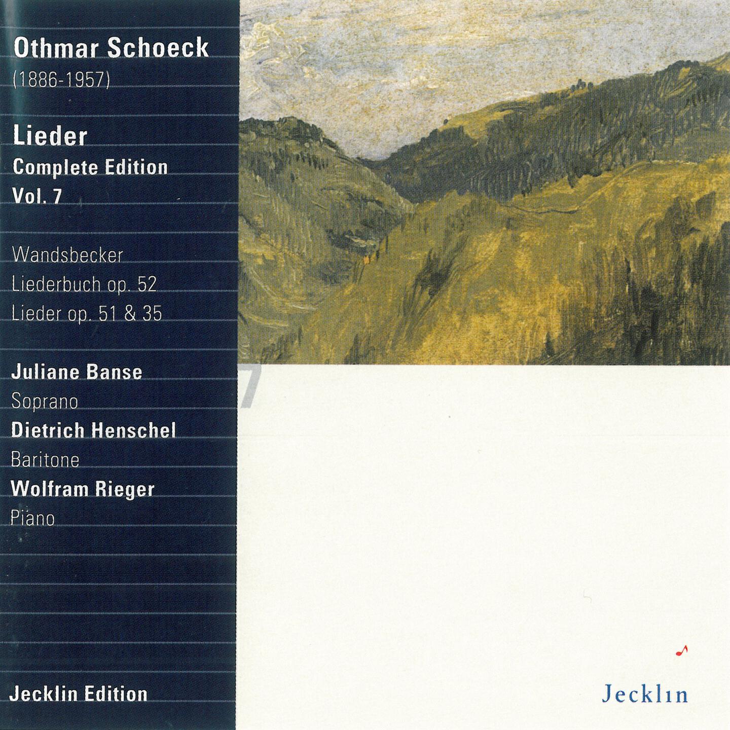 Dietrich Henschel - Sechs Lieder nach Gedichten von Eichendorff und Mörike, Op. 51: No. 2, Motto