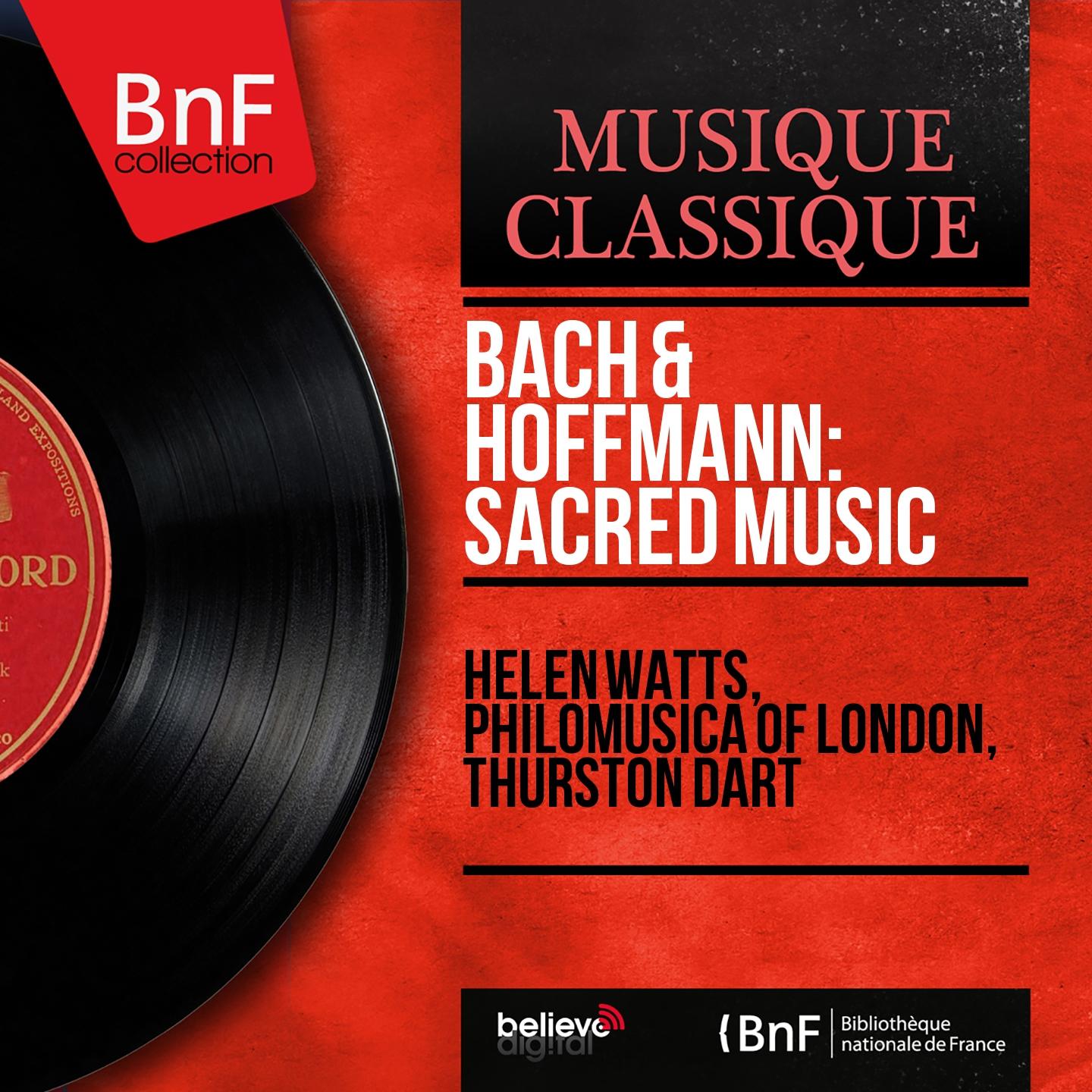Постер альбома Bach & Hoffmann: Sacred Music (Stereo Version)