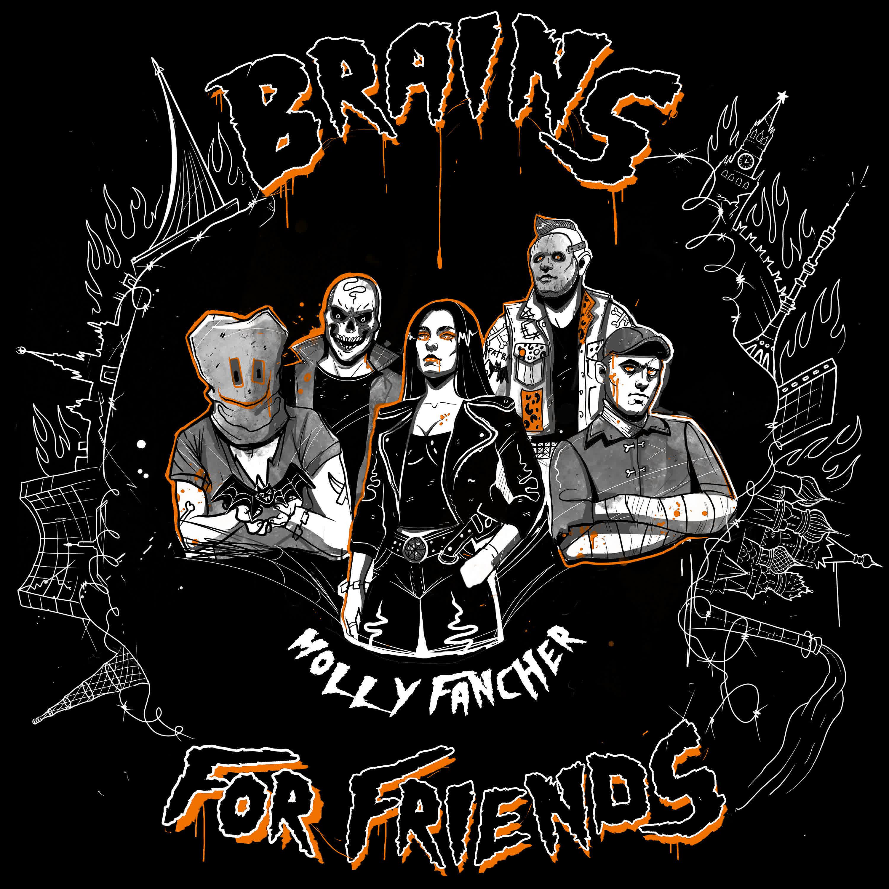 Постер альбома Brains for Friends