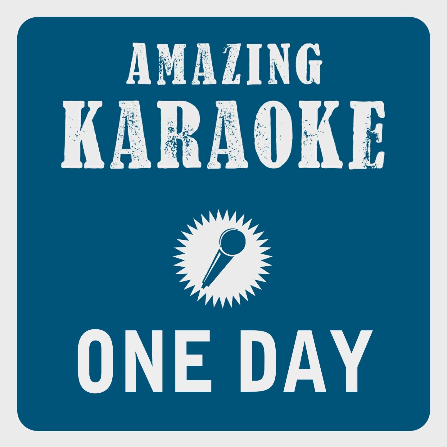Постер альбома One Day (Vandaag) [Radio Edit] {Karaoke Version}