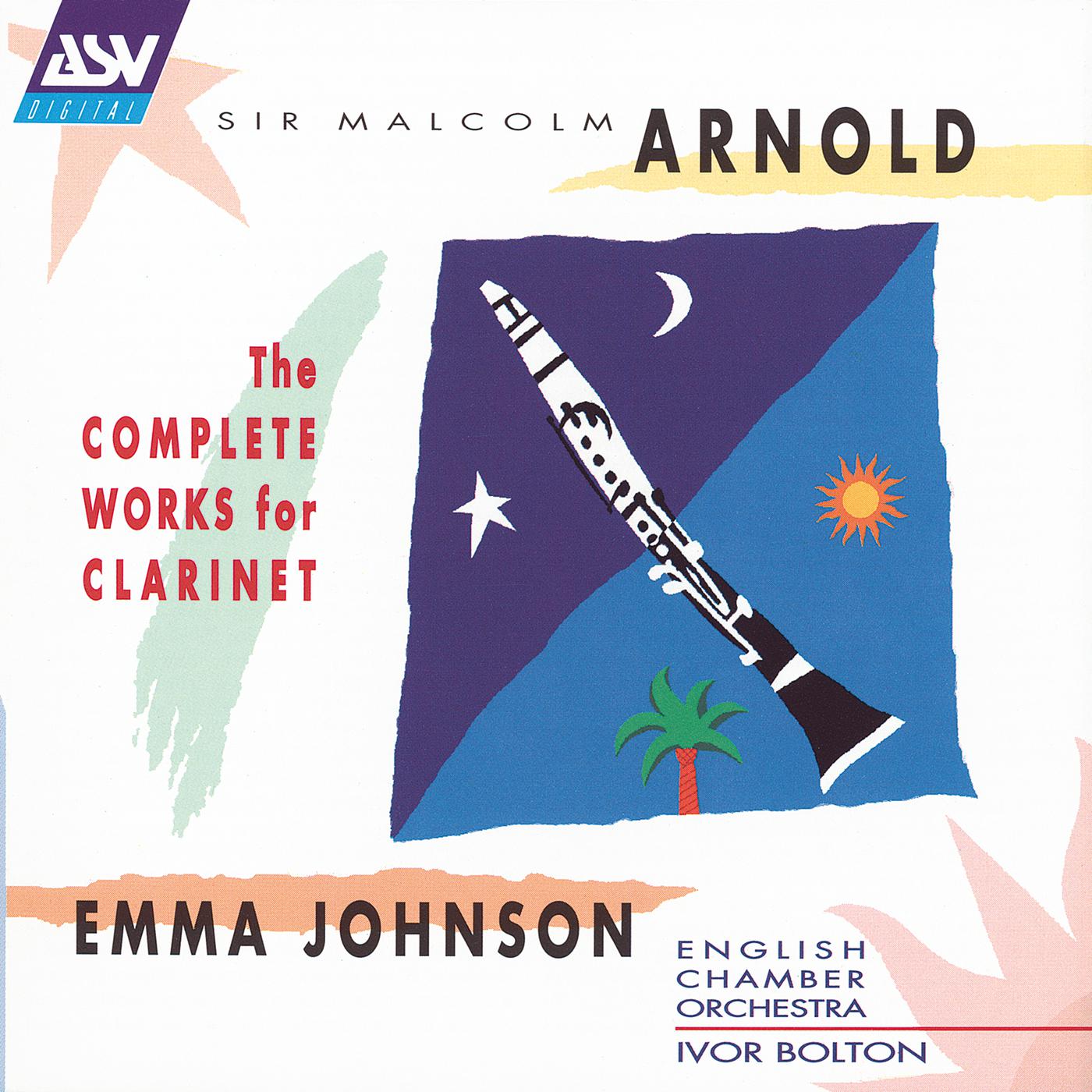 Постер альбома Arnold: The Complete Works for Clarinet