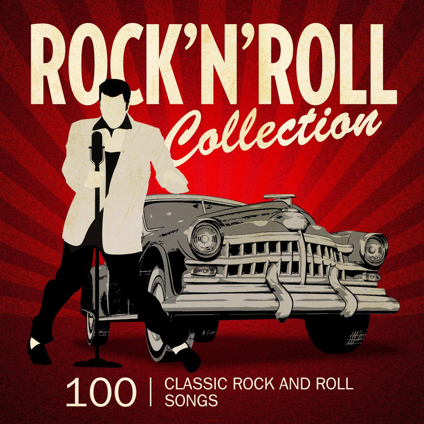 Постер альбома Rock'n'Roll Collection (100 Classic Rock and Roll Songs)