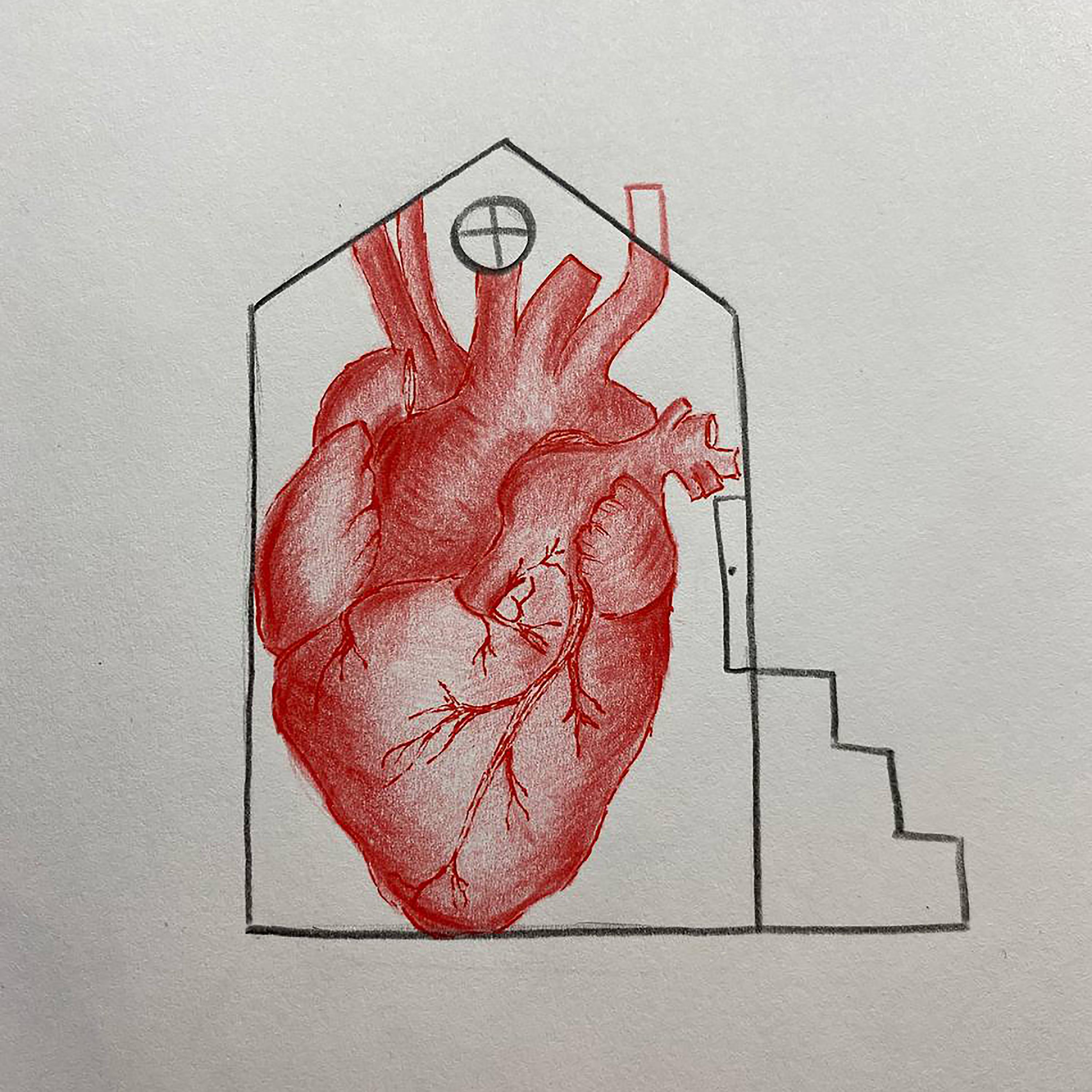 Постер альбома если дом это сердце
