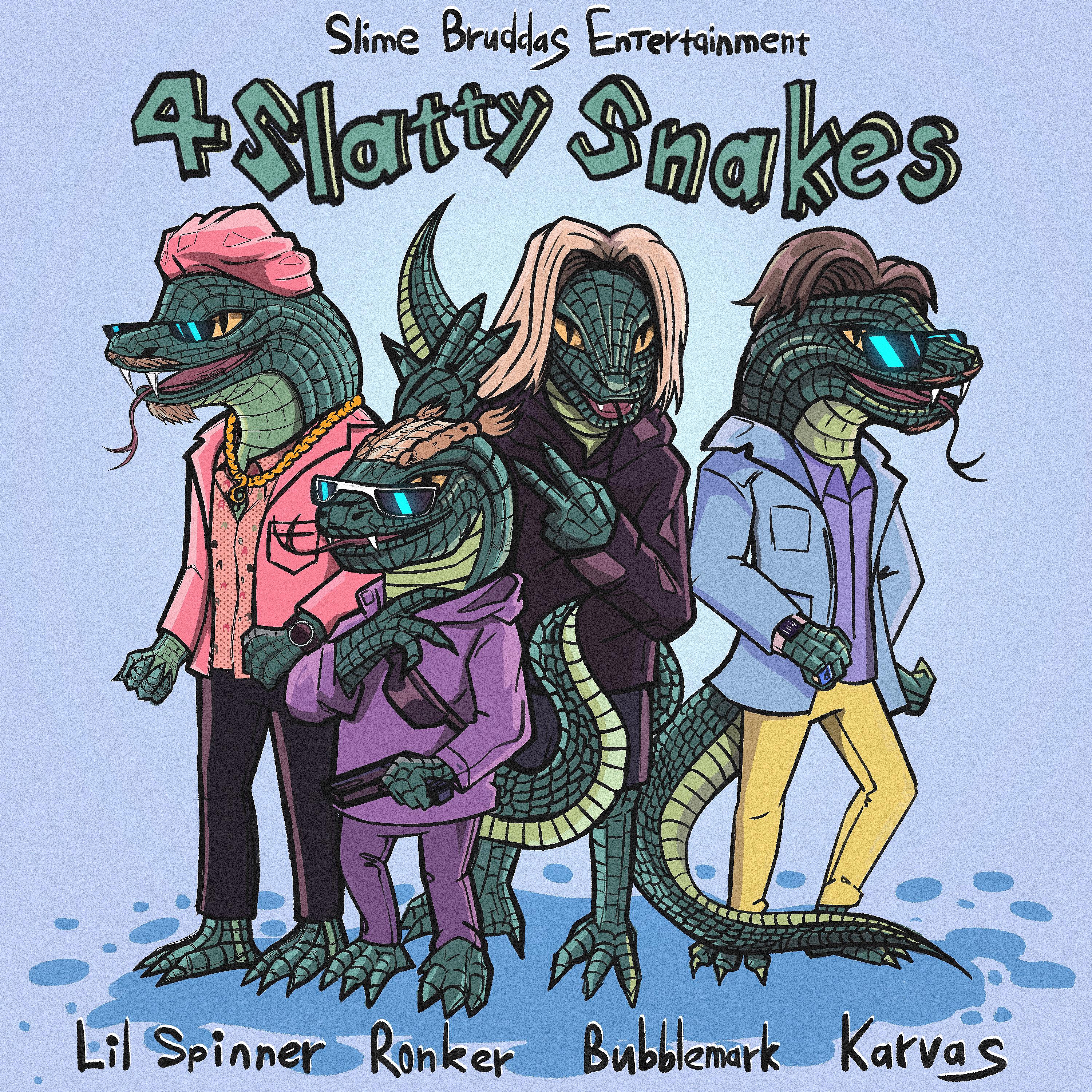 Постер альбома 4 Slatty Snakes (prod. by dezluvv)
