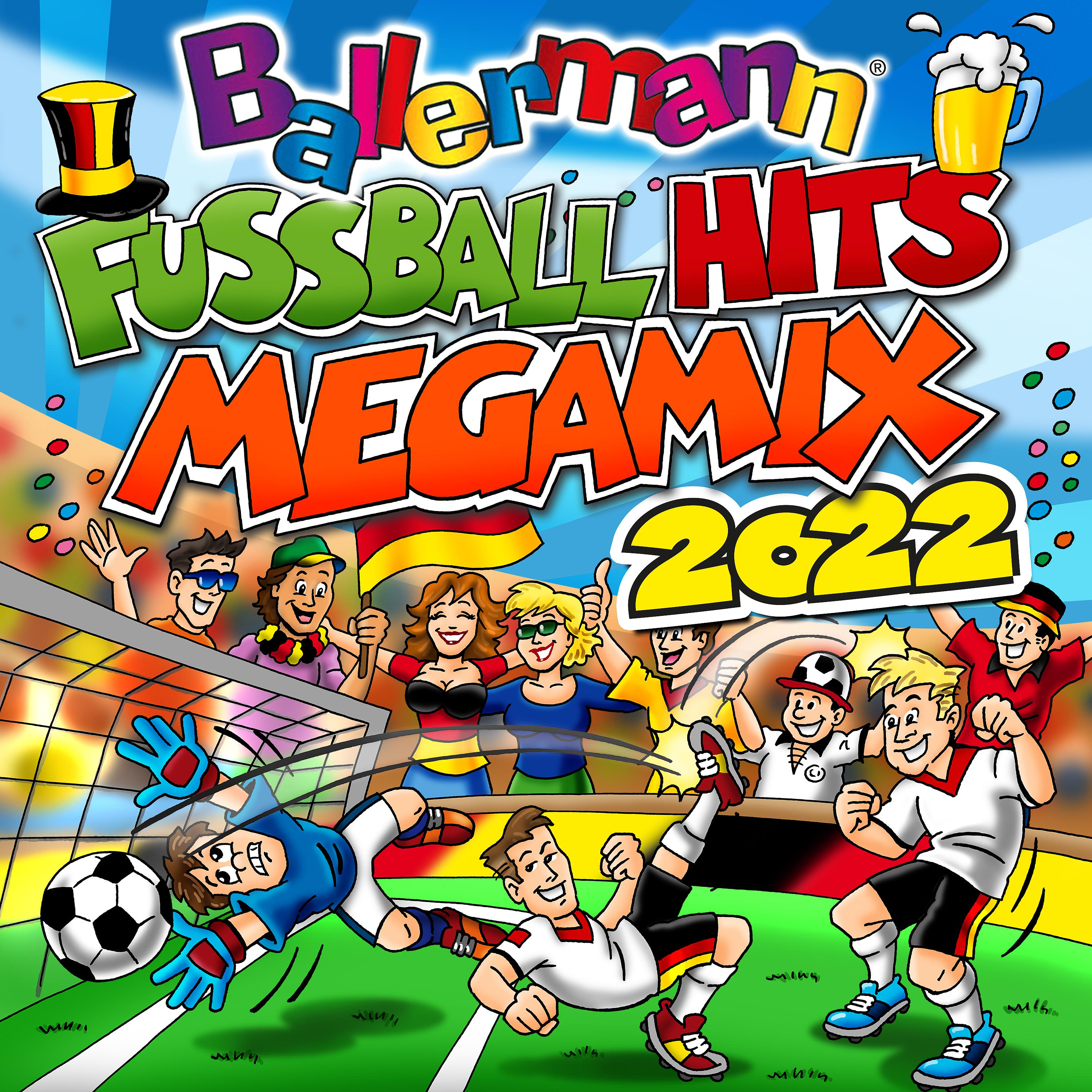 Постер альбома Ballermann Fussball Hits Megamix 2022
