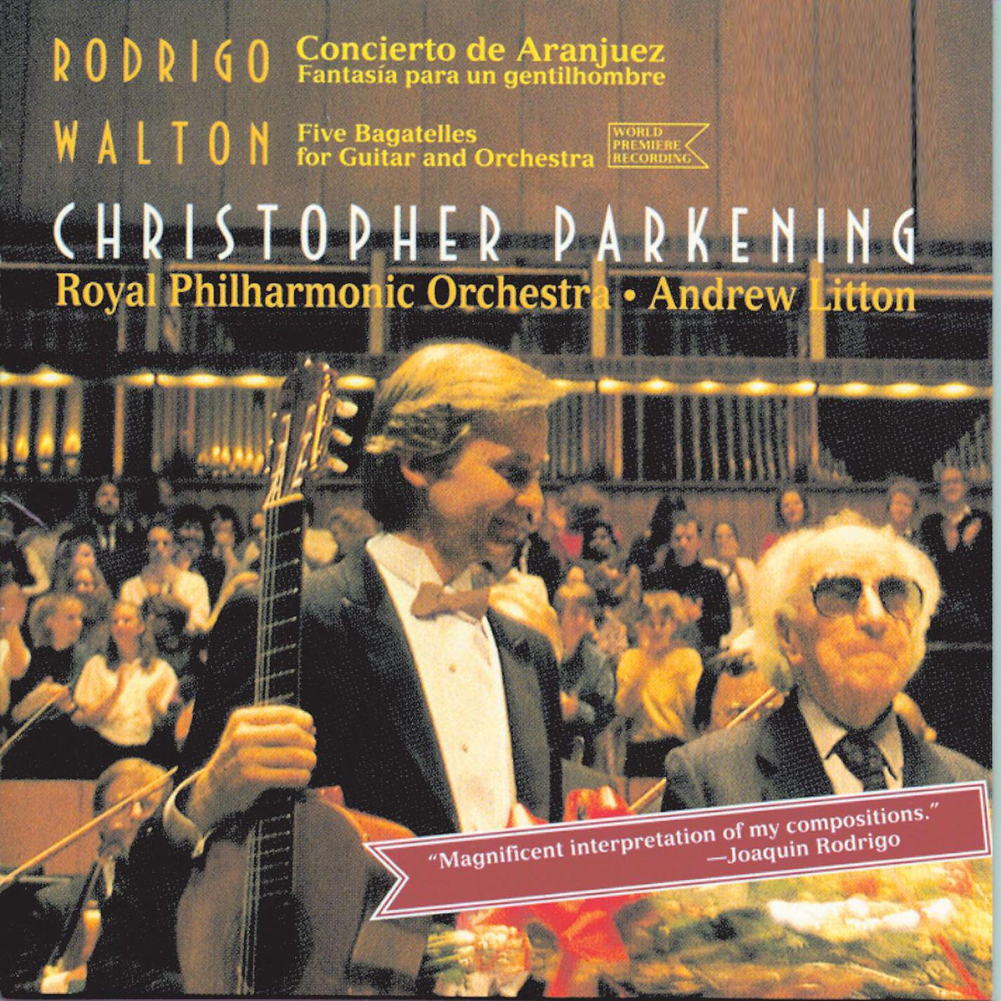 Christopher Parkening/Andrew Litton - Five Bagatelles for Guitar and Orchestra: Lento sognando