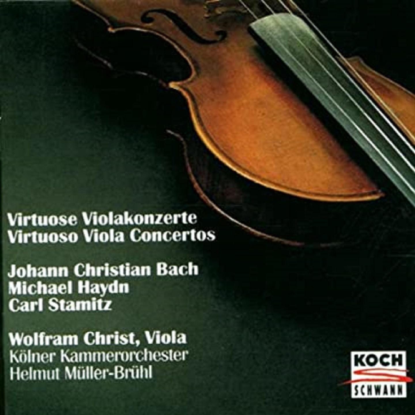 Постер альбома Virtuoso Viola Concertos
