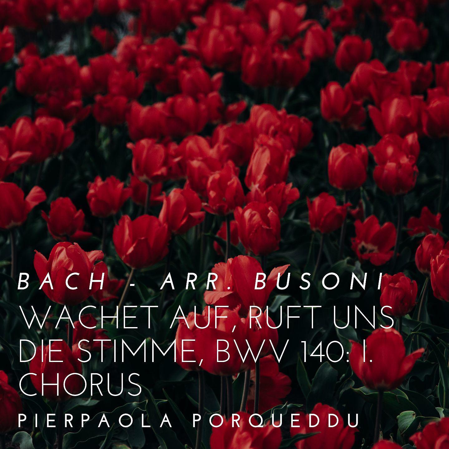 Постер альбома Wachet auf, ruft uns die Stimme, BWV 140: I. Chorus