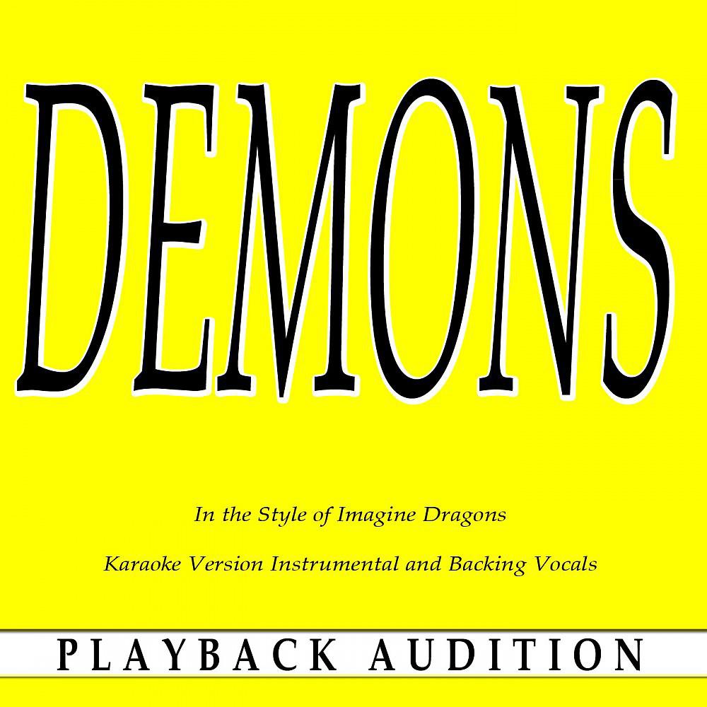 Постер альбома Demons (In the Style of Imagine Dragons) [Karaoke Version]