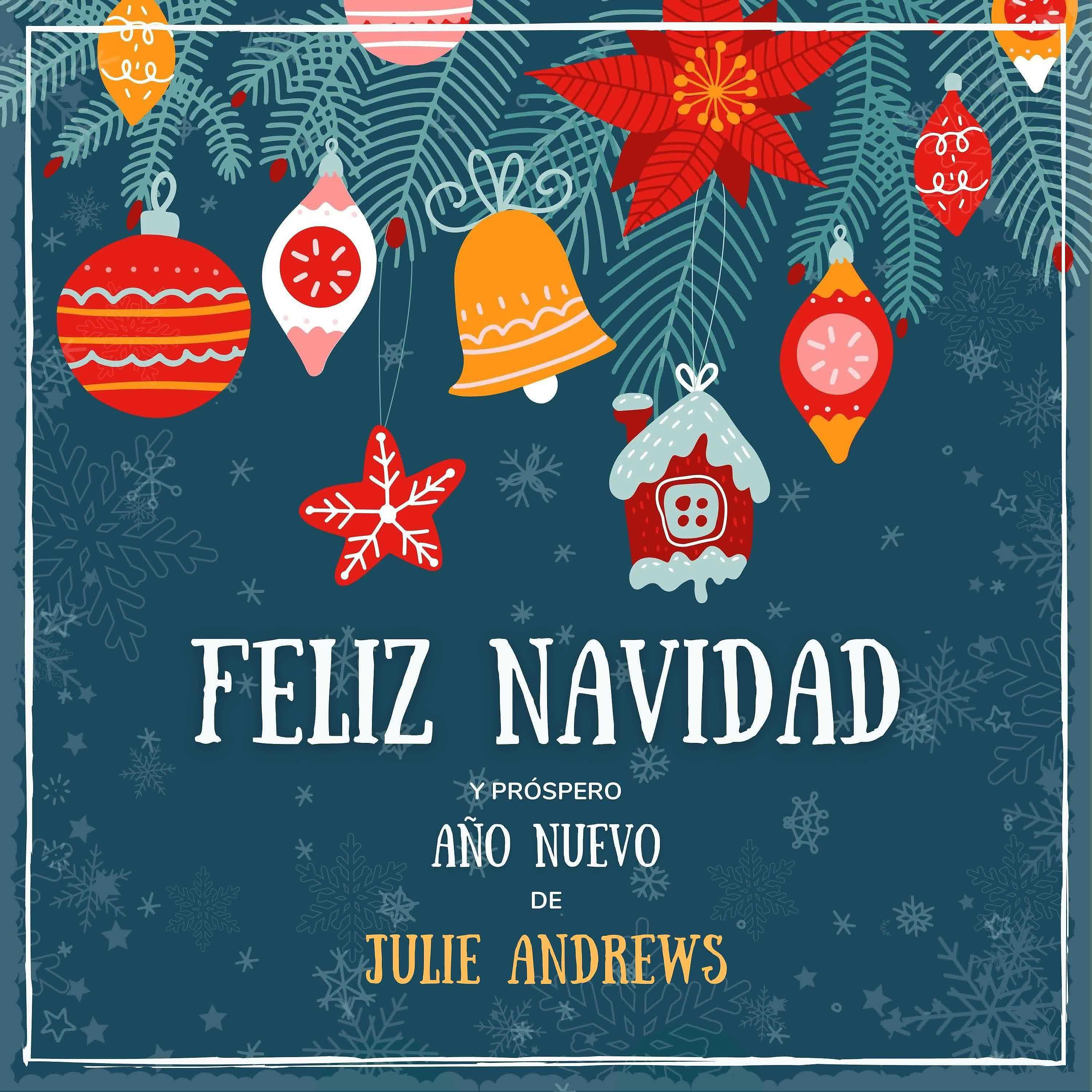 Постер альбома Feliz Navidad y próspero Año Nuevo de Julie Andrews