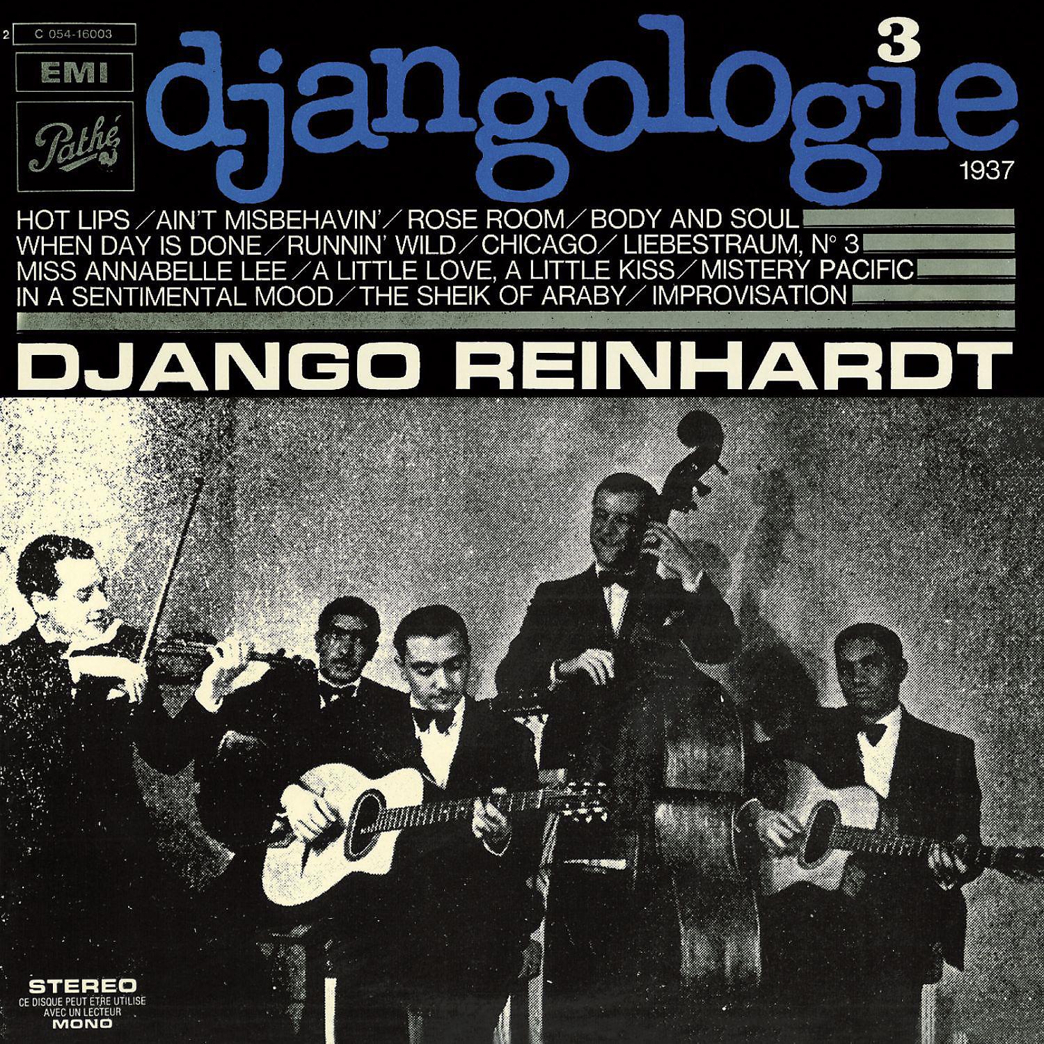 Постер альбома Djangologie Vol3 / 1937