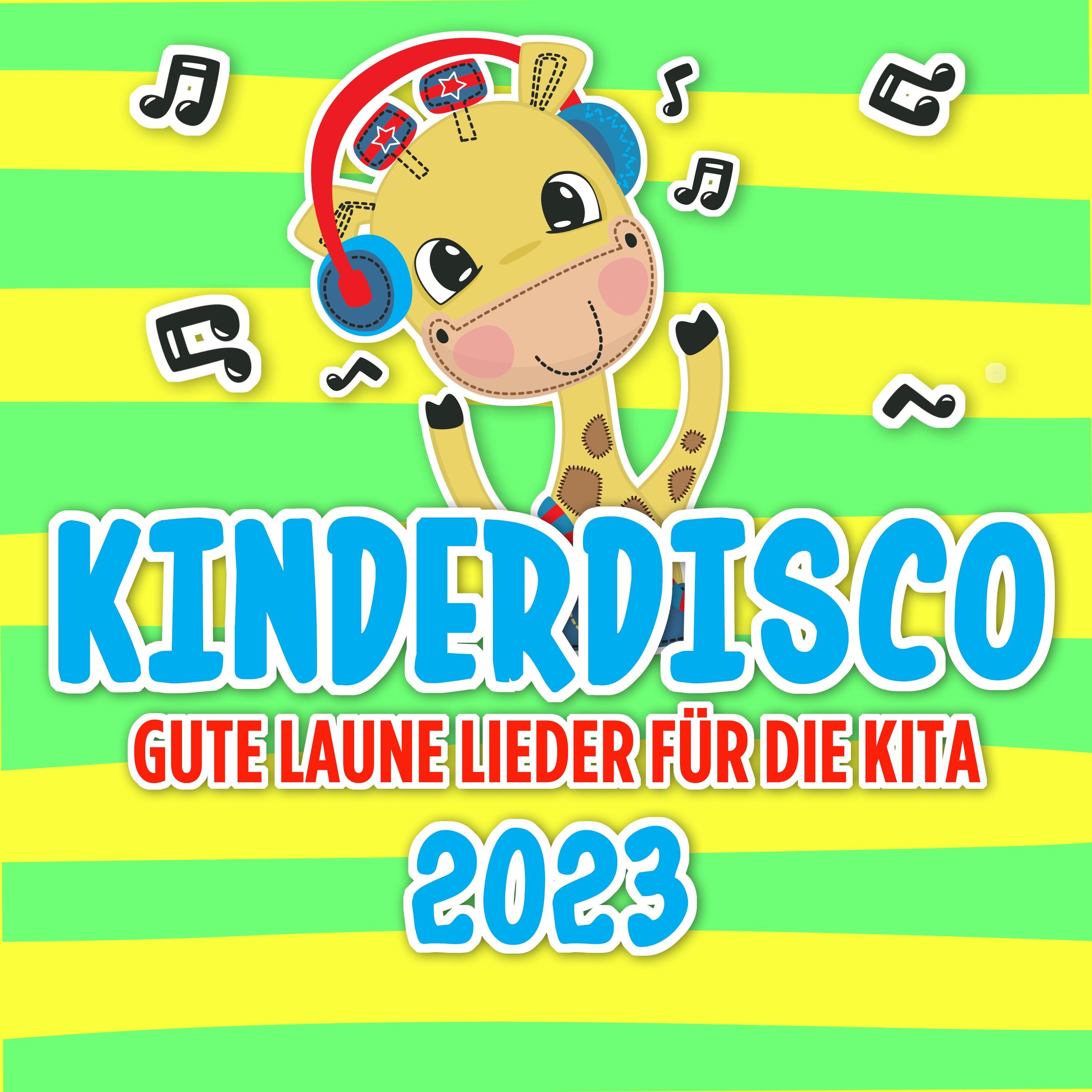 Постер альбома Kinderdisco 2023: Gute Laune Lieder für die Kita