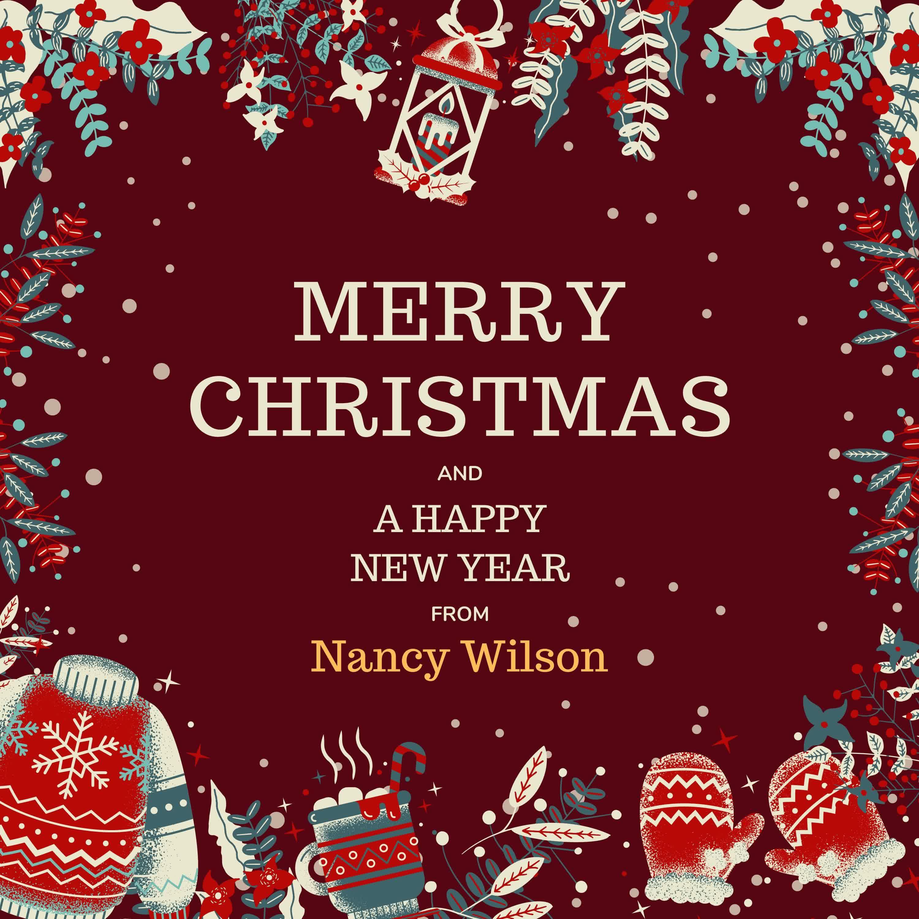 Постер альбома Merry Christmas and A Happy New Year from Nancy Wilson