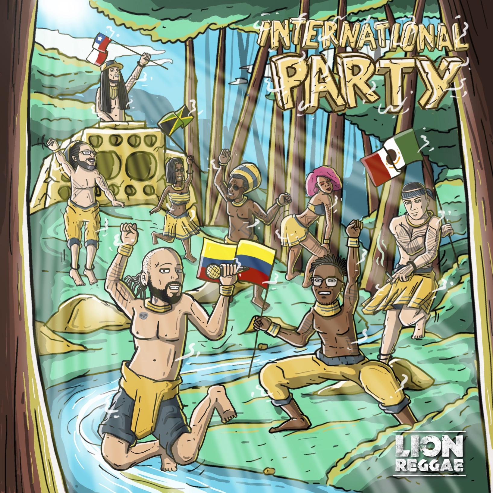 Постер альбома International Party