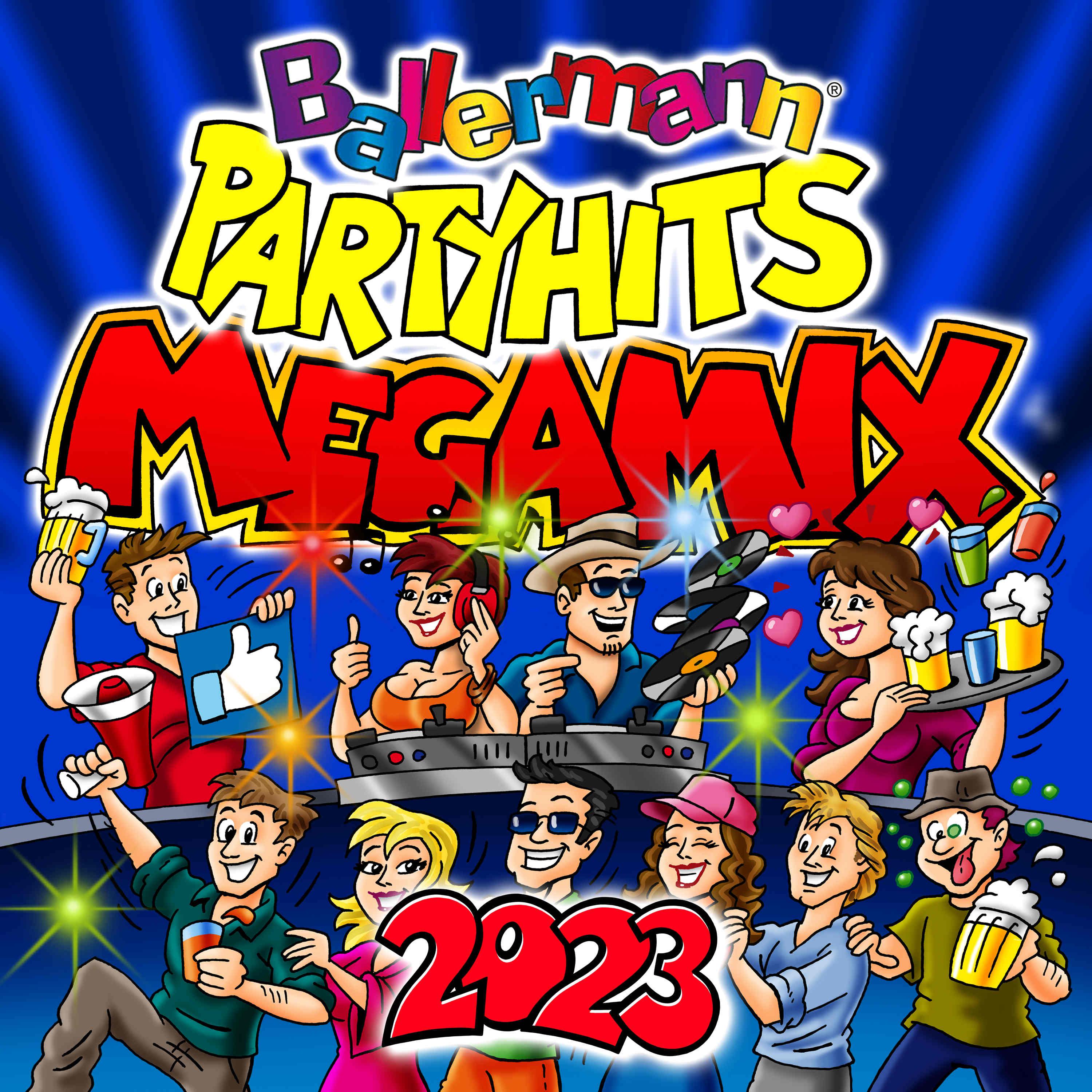 Постер альбома Ballermann Party Hits Megamix 2023