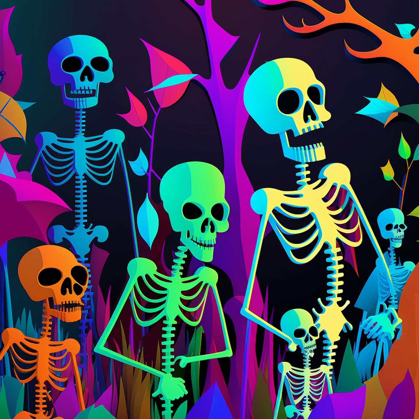 Постер альбома Evolution of Skeletons