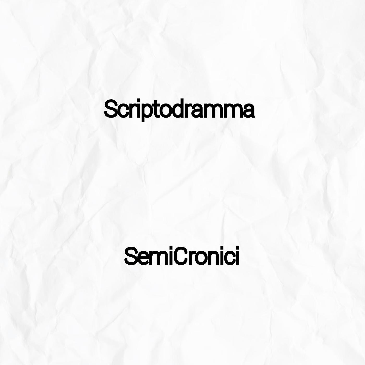 Постер альбома Scriptodramma
