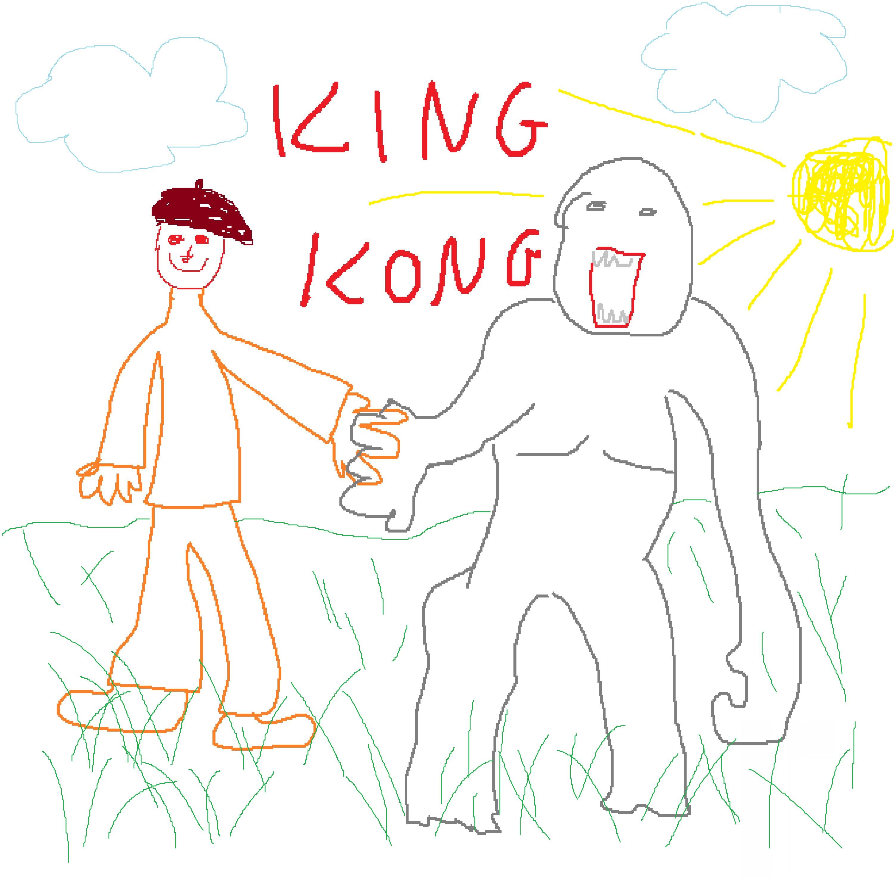 Постер альбома king kong